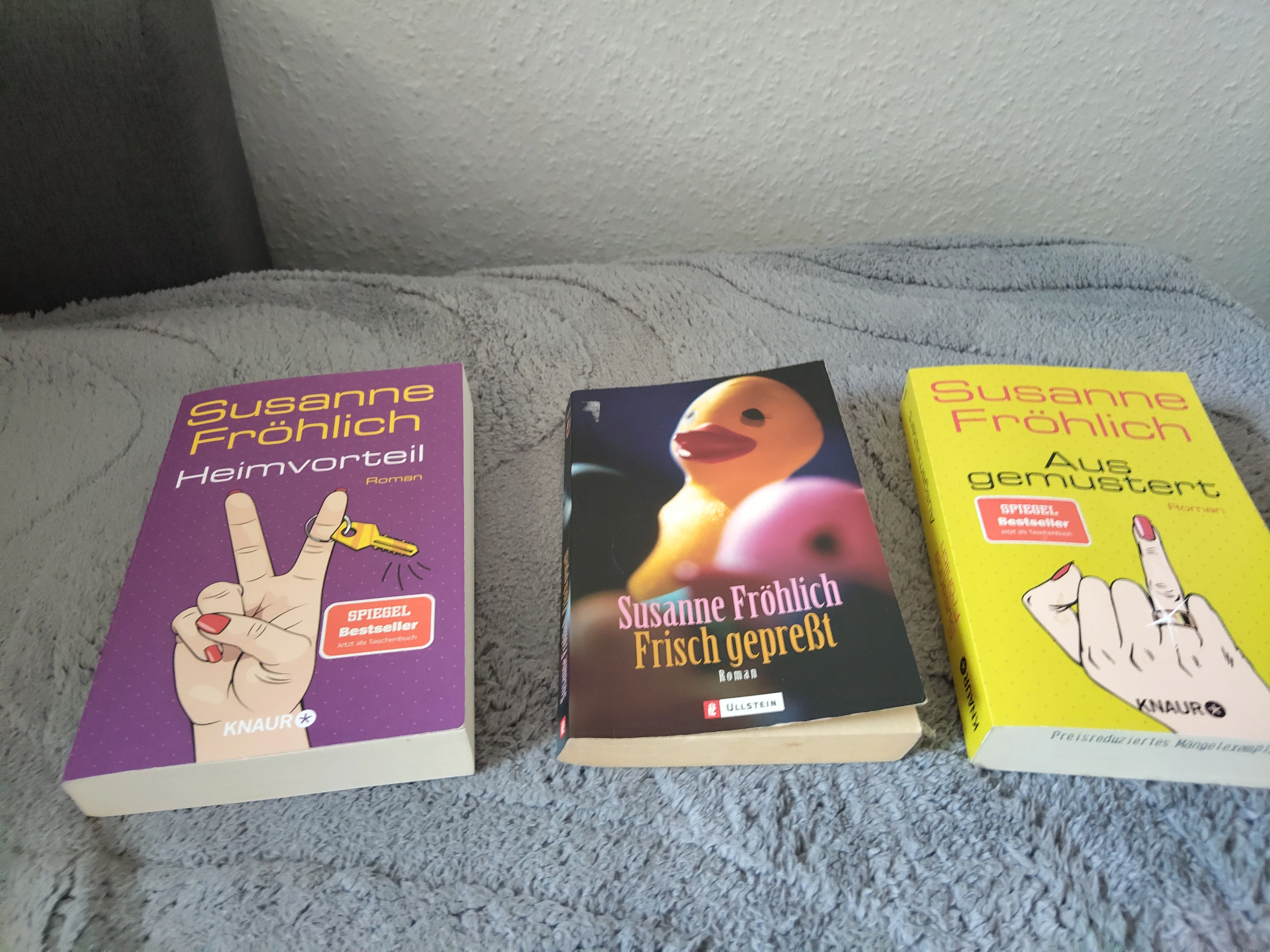 Lustige und spannende Romane 
