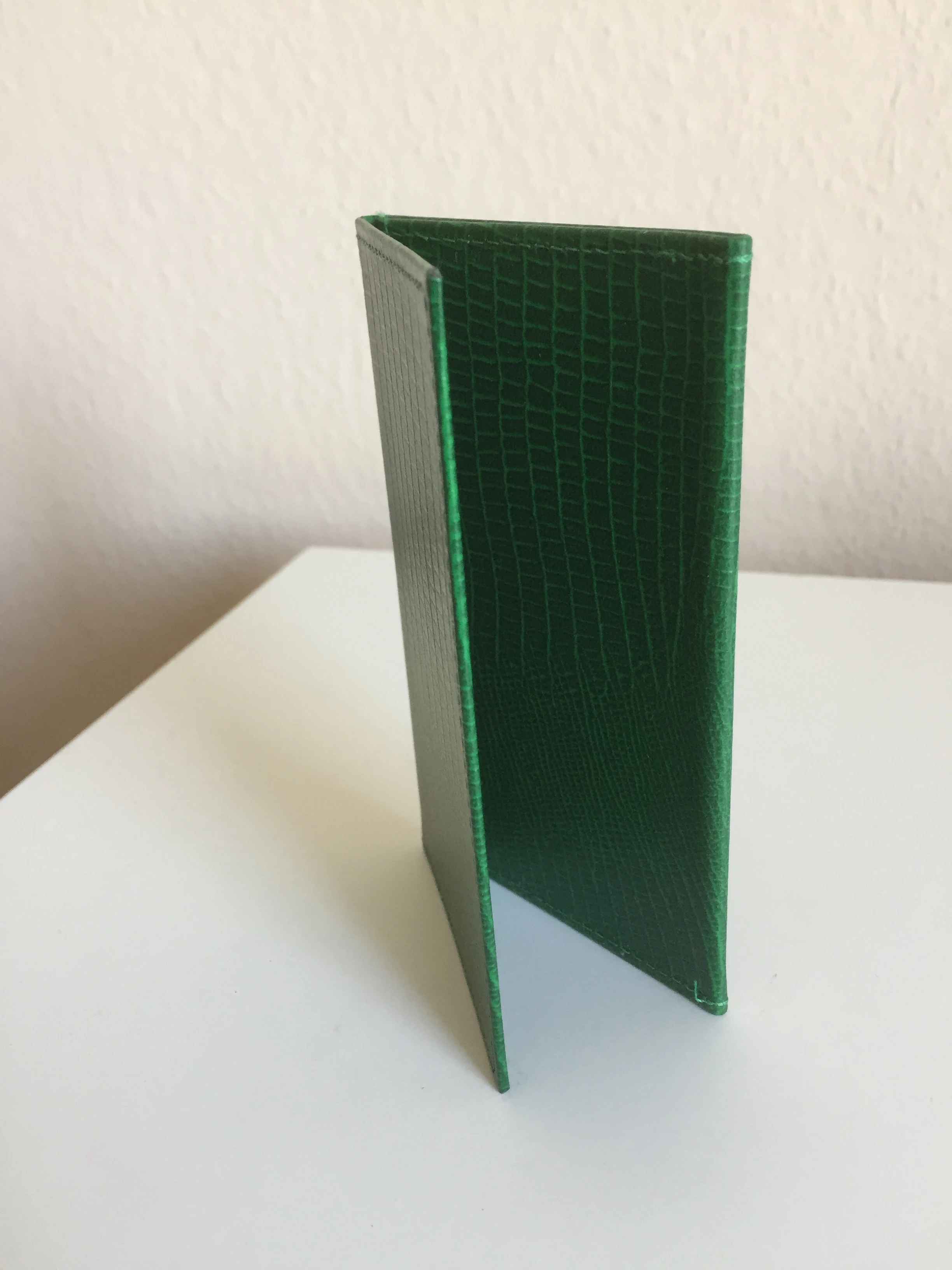 Luxuriöses Visitenkarten-Etui, Leder -NEU- 