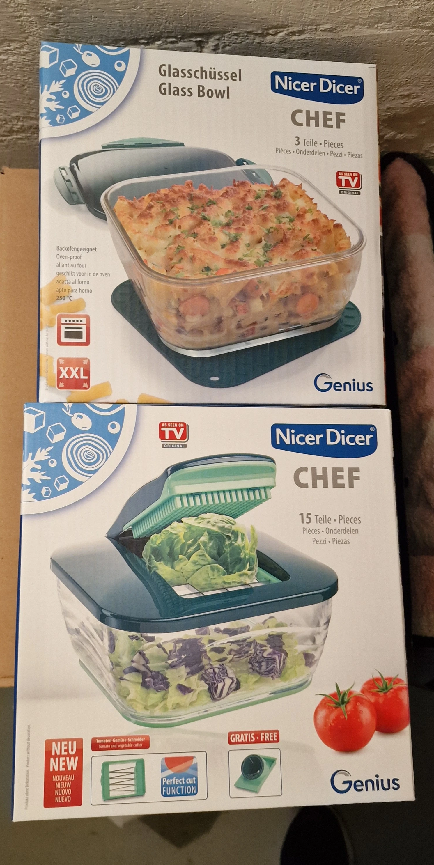 Beide Artikel unbenutzt, originalverpackt