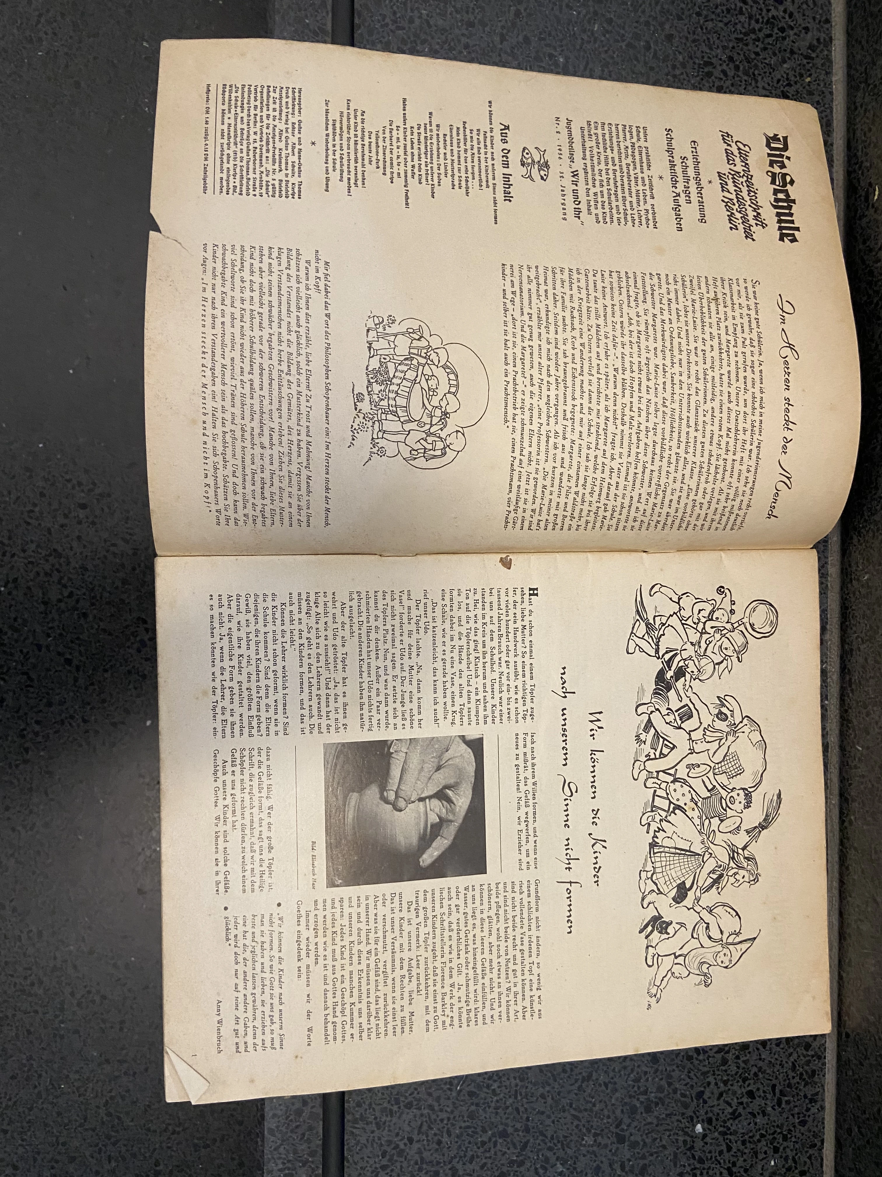 Zeitschrift Inhalt