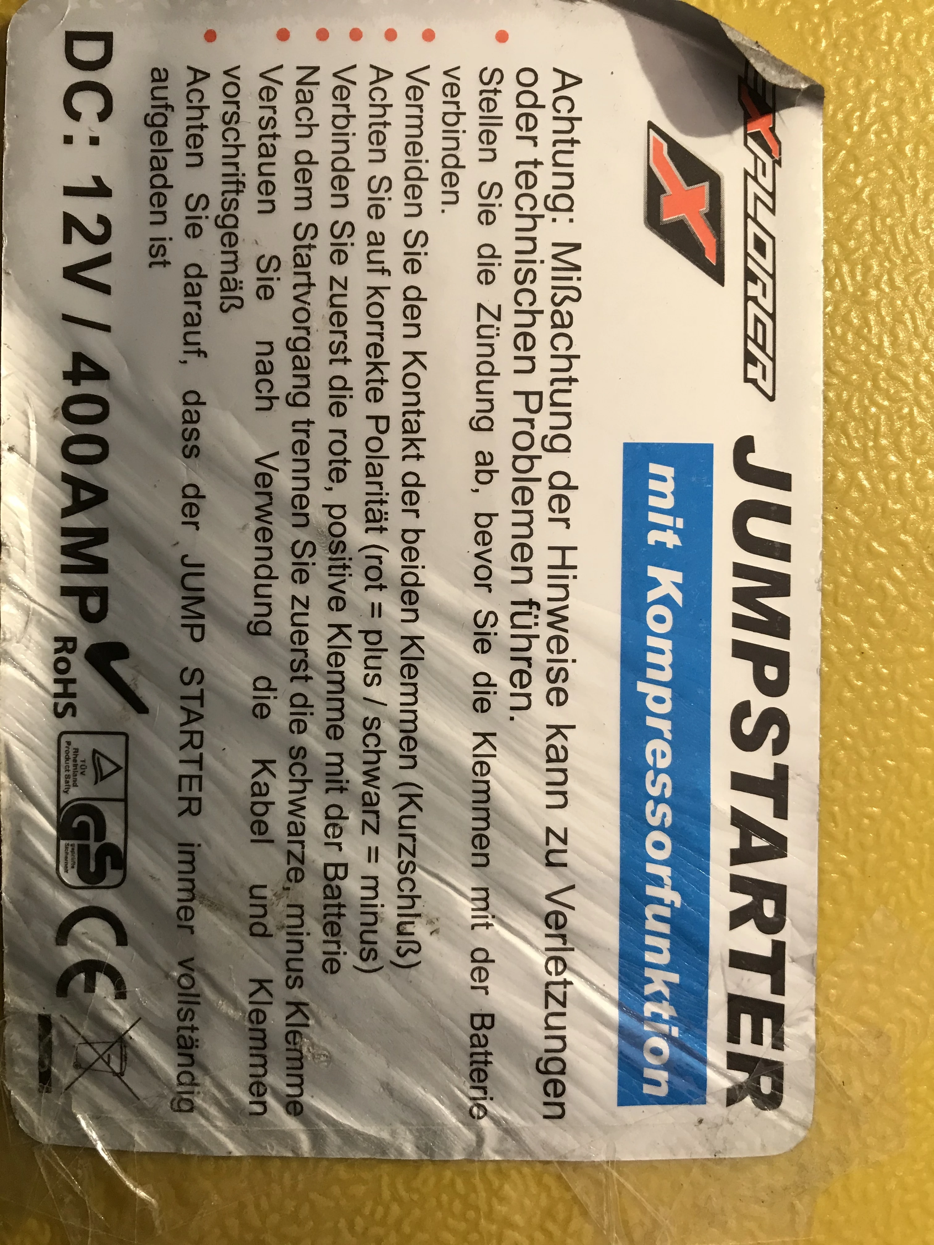 genaue Beschreibung