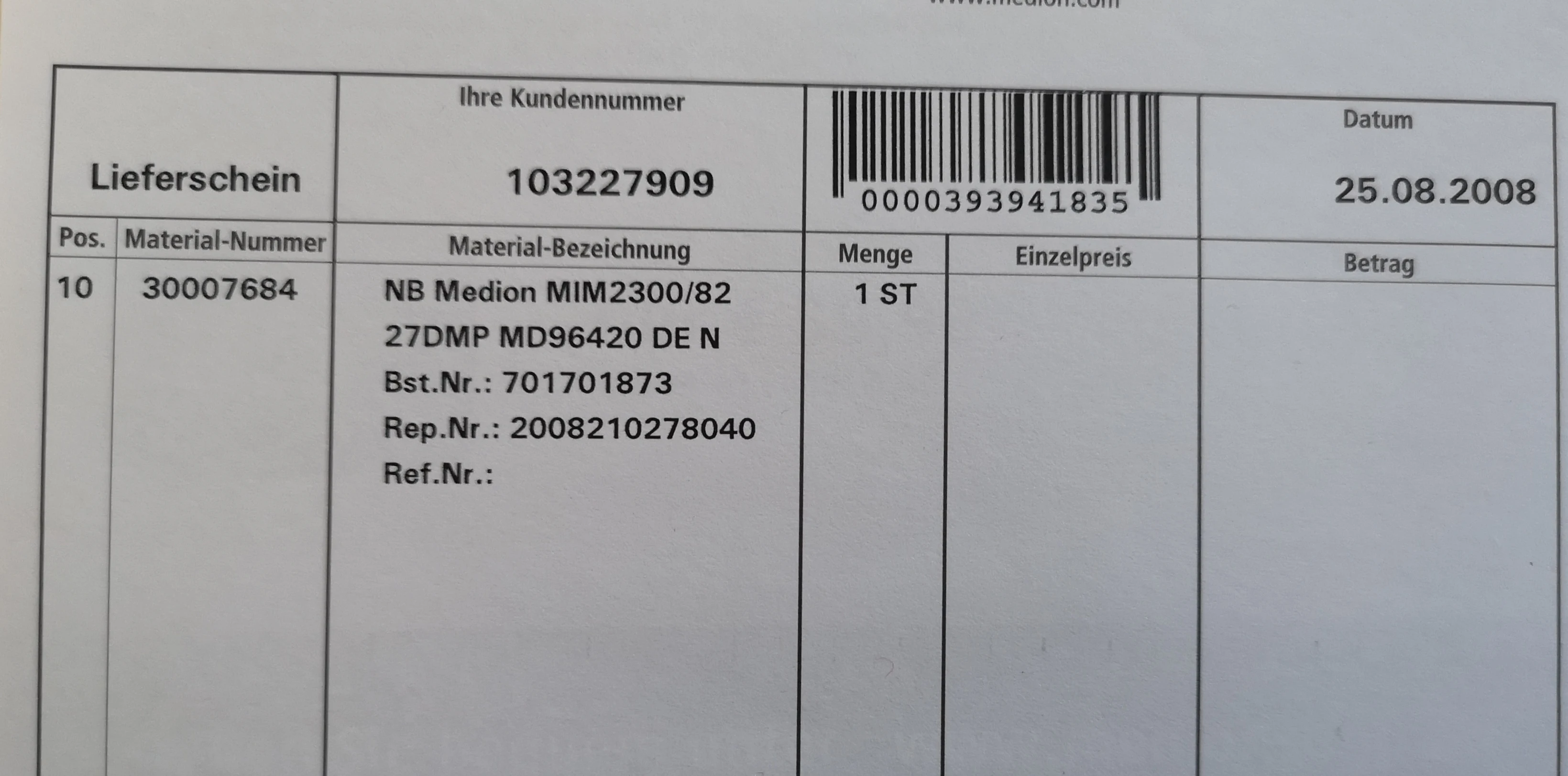 Medion-Laptop