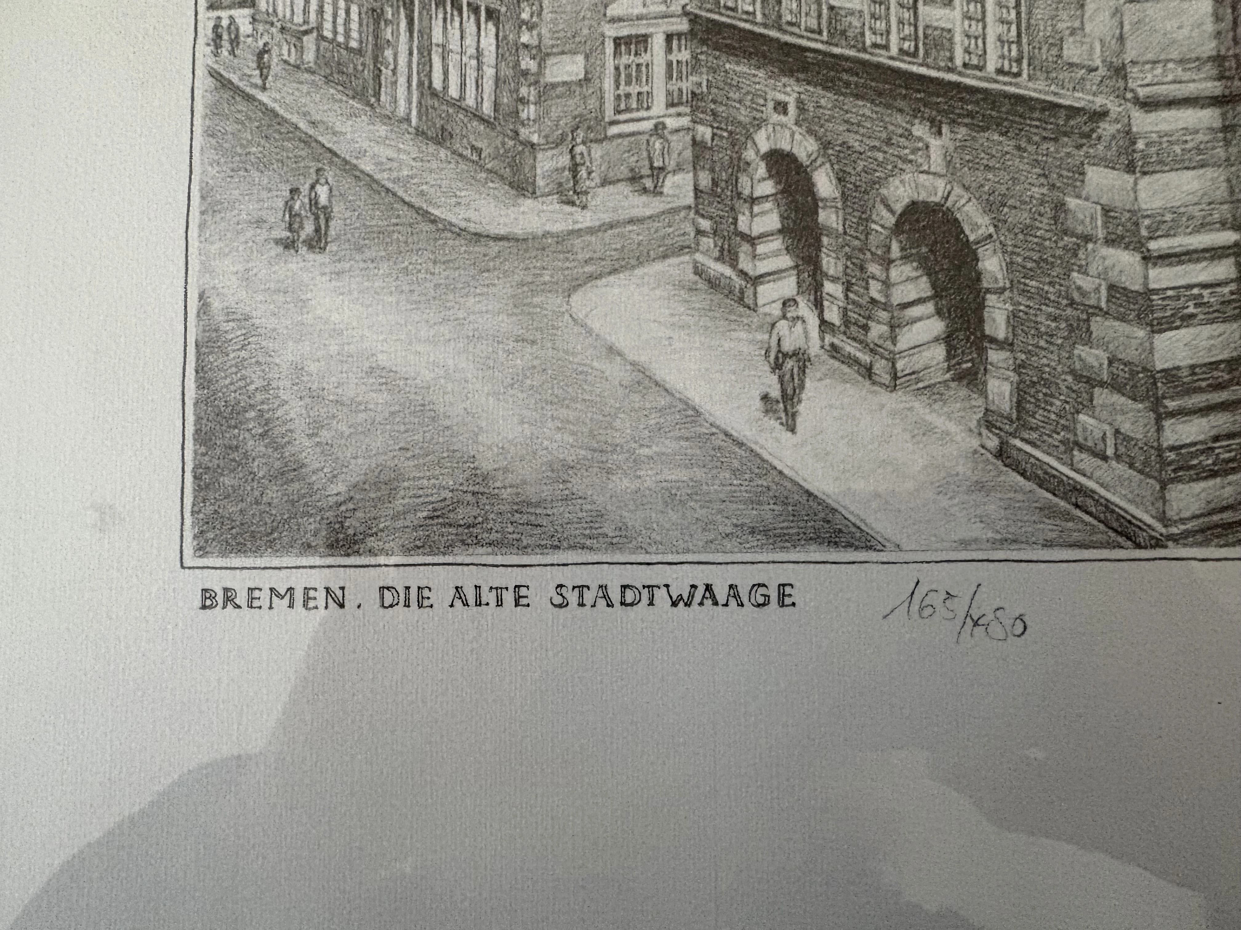 Die alte Stadtwaage mit Blattnummer vergrößert