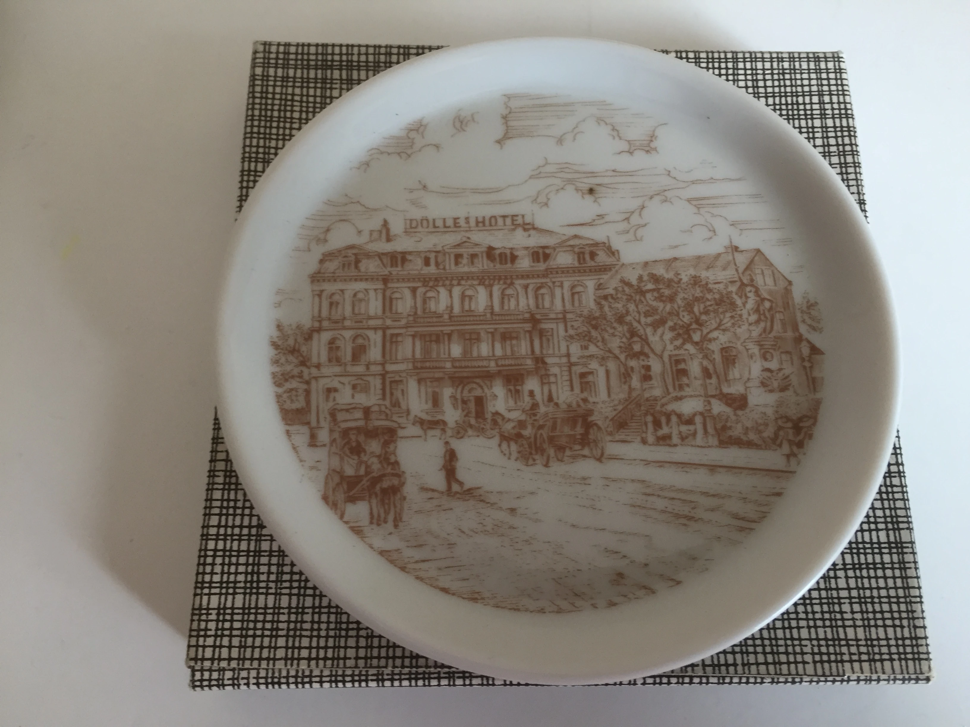 Sammelteller aus Cuxhaven 80er Jahre 