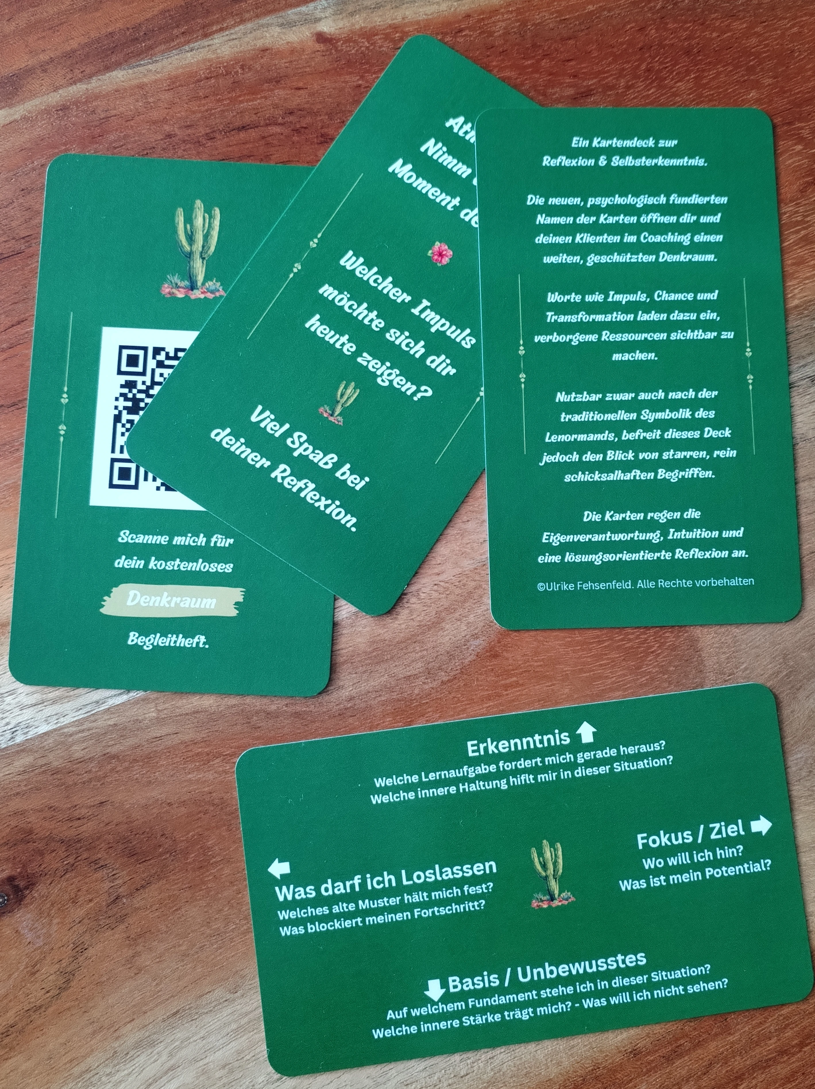 4 Zusatztkarten (Erläuterung, Einstimmung zur Impulskarte, Kompasskarte, QR-Code zum Online-Begleitheft