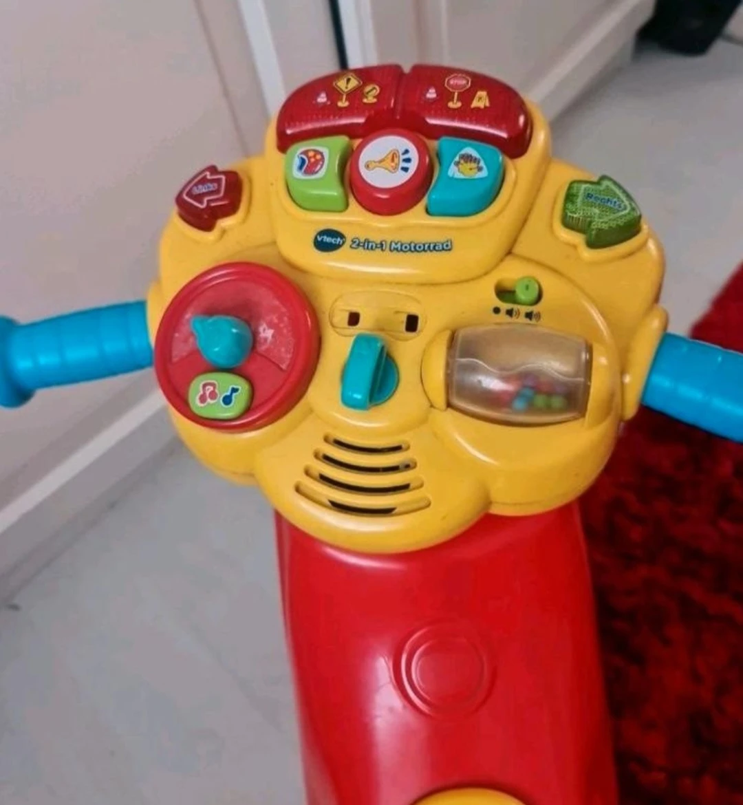 Vtech 2-in-1 Dreirad Motorrad DEFEKT 