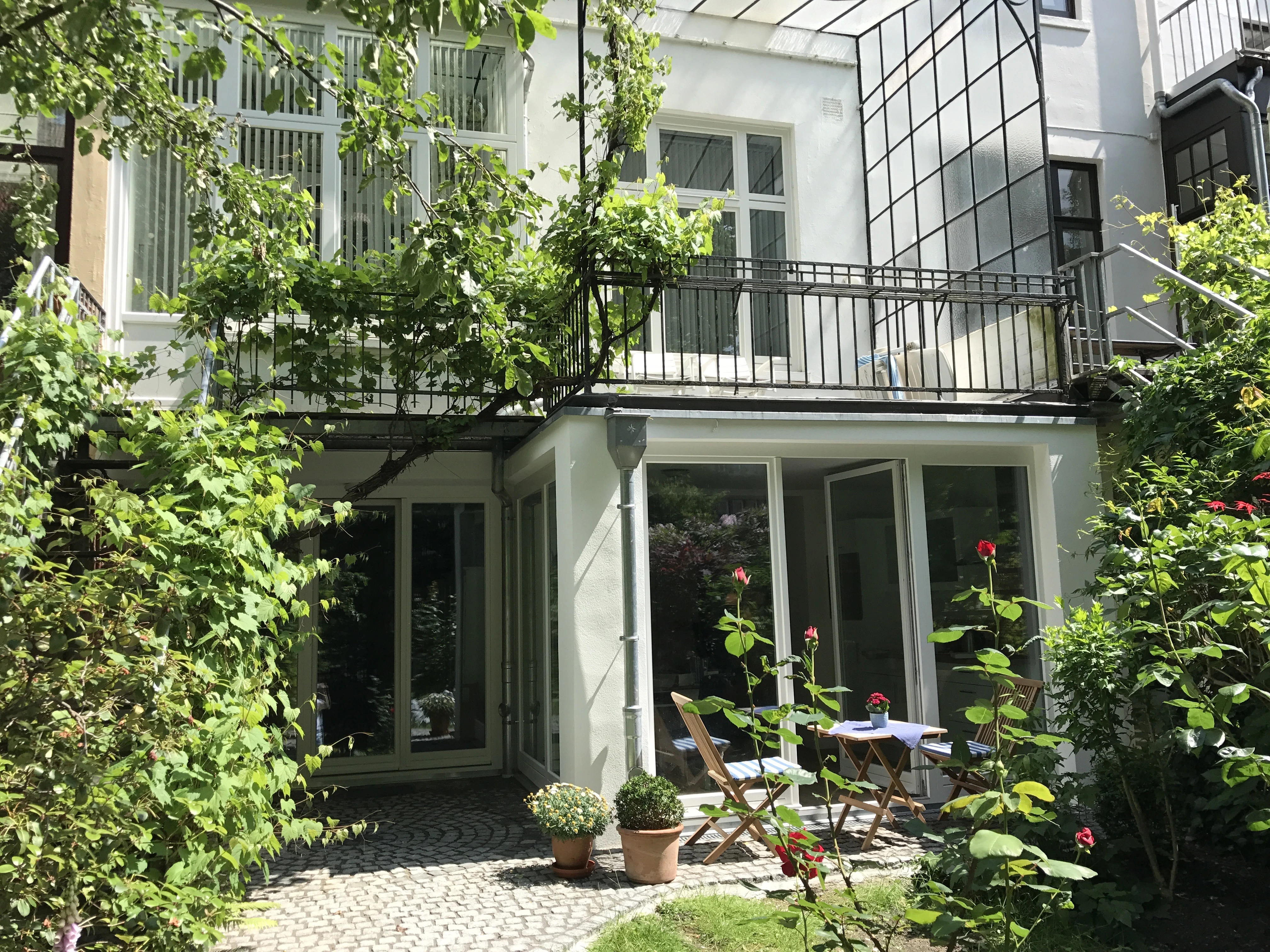 Appartement mit Terrasse/Garten