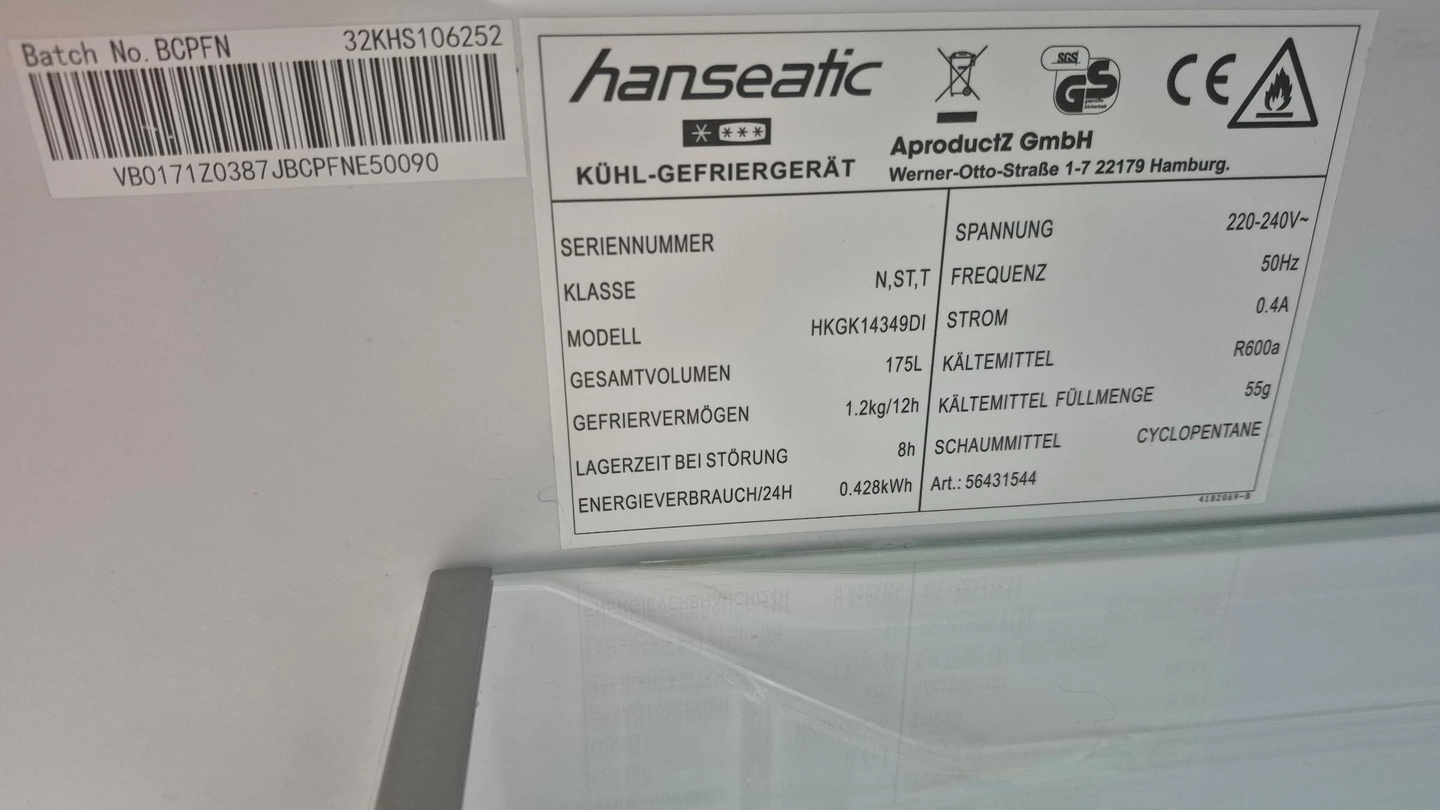 Technische Angaben