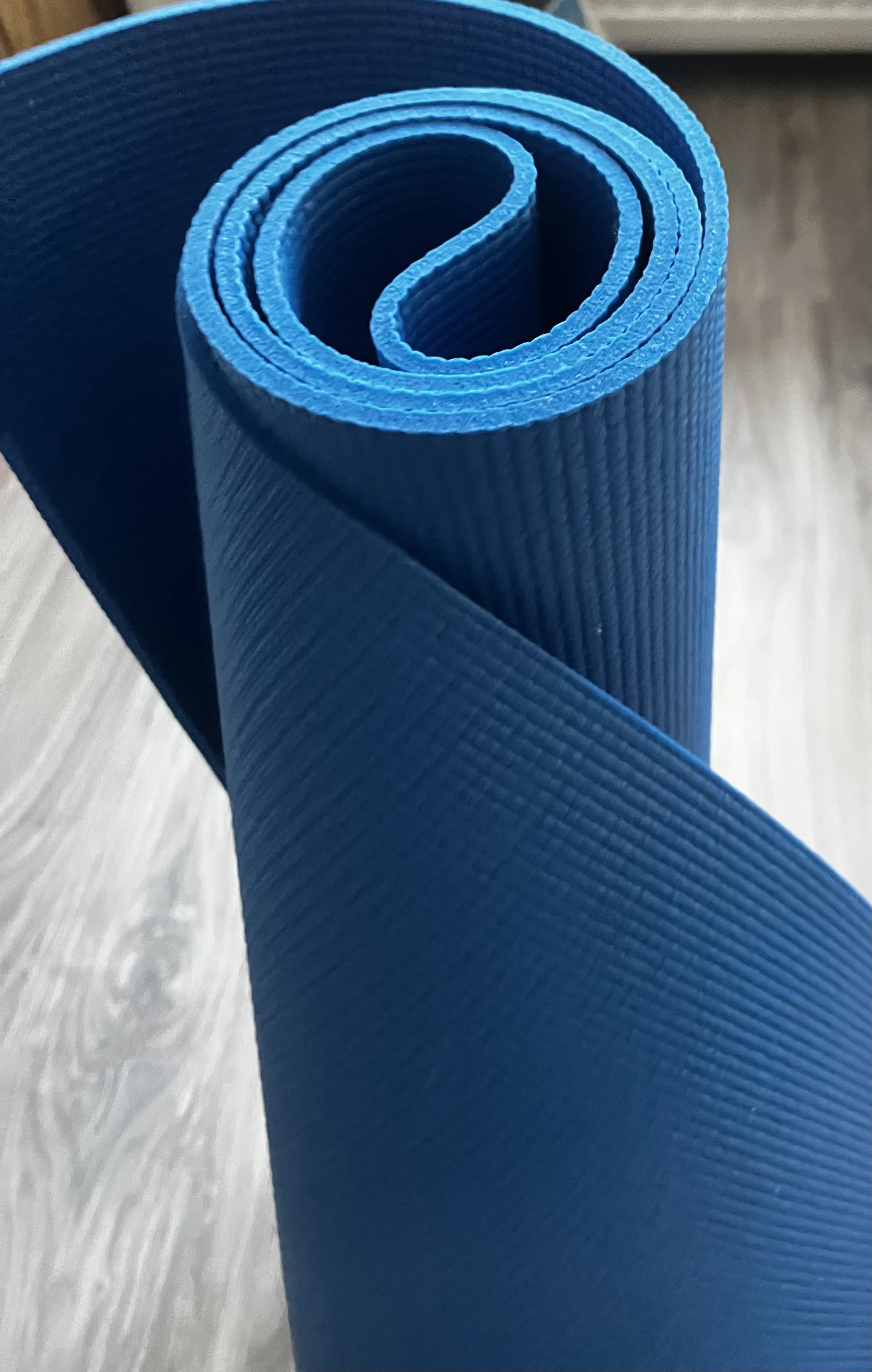 Fitnessmatte blau 