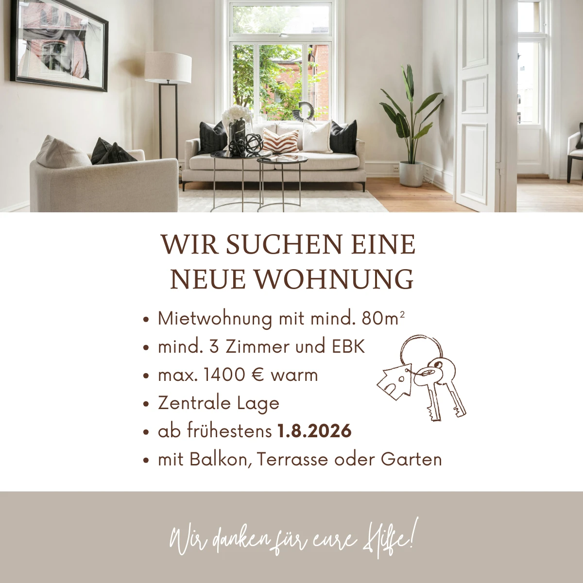 Wonach wir suchen
