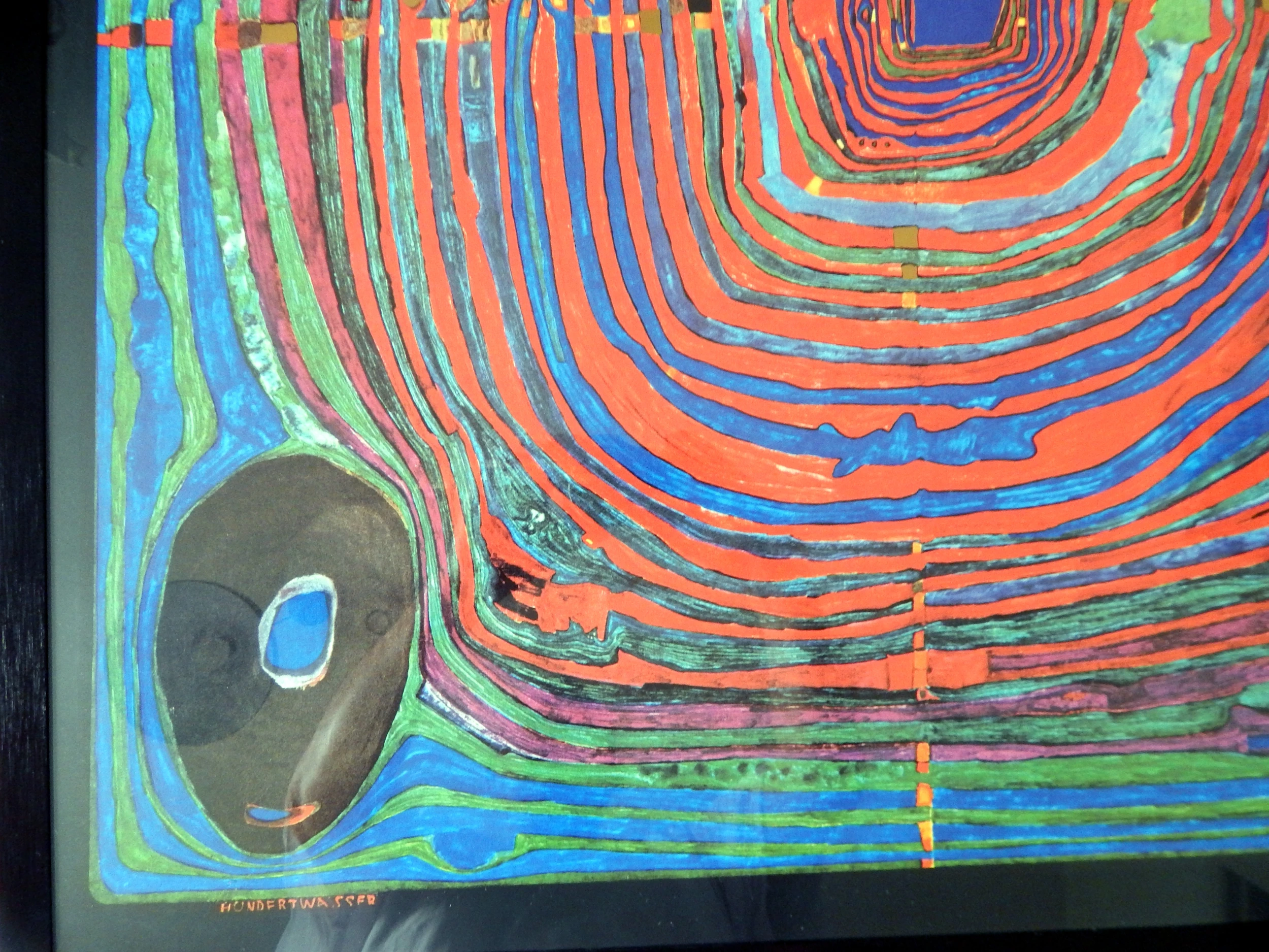 "Der große Weg" von Friedensreich Hundertwasser