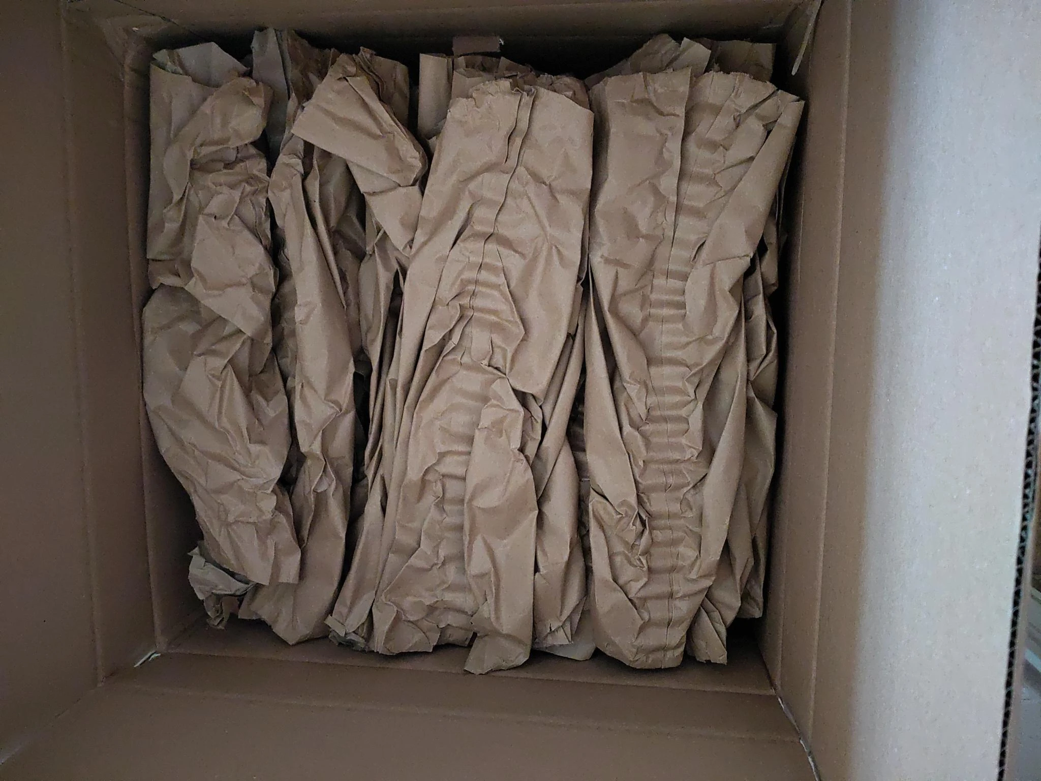 Das gecrashte Packpapier