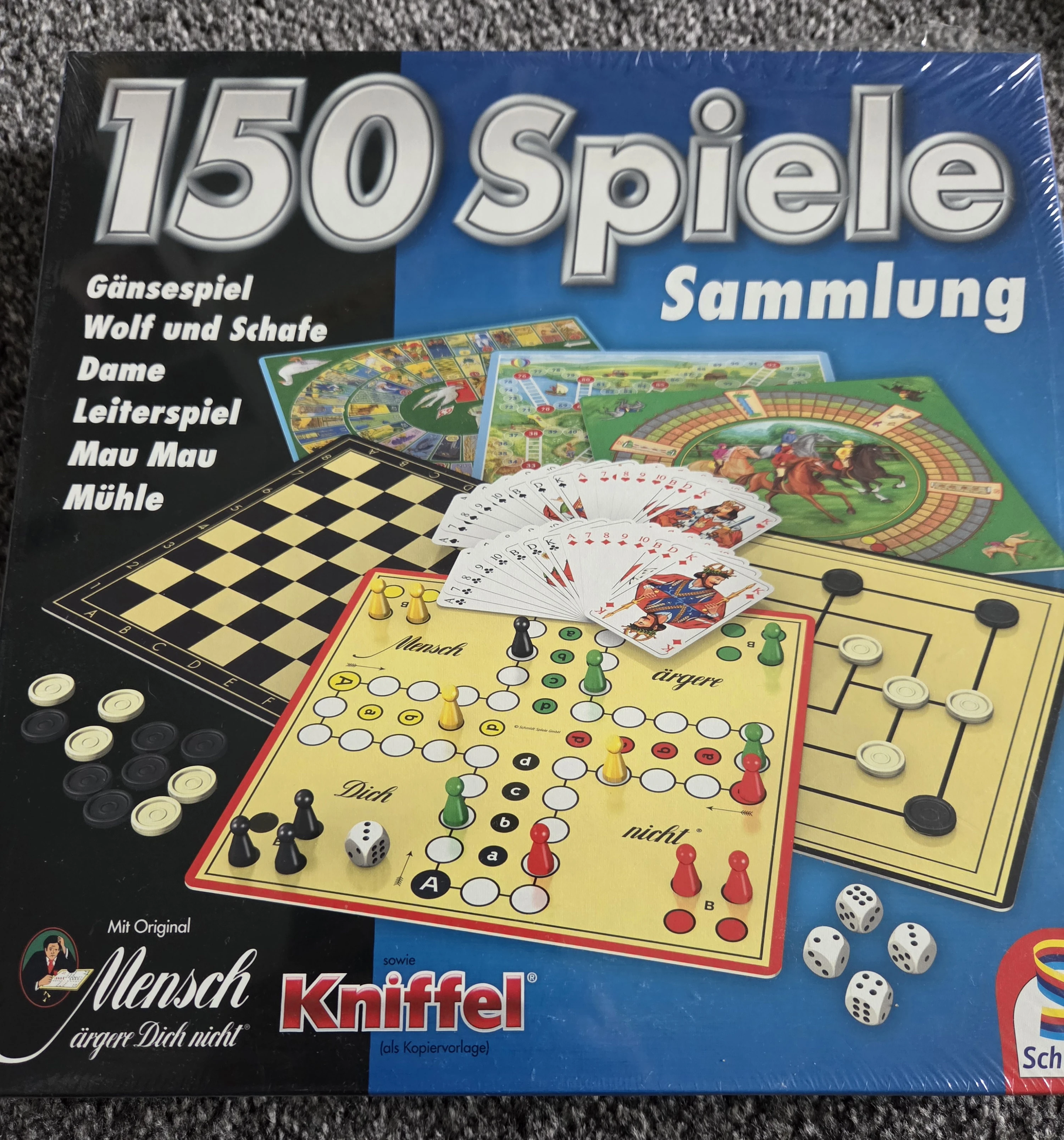 Spielesammlung neu