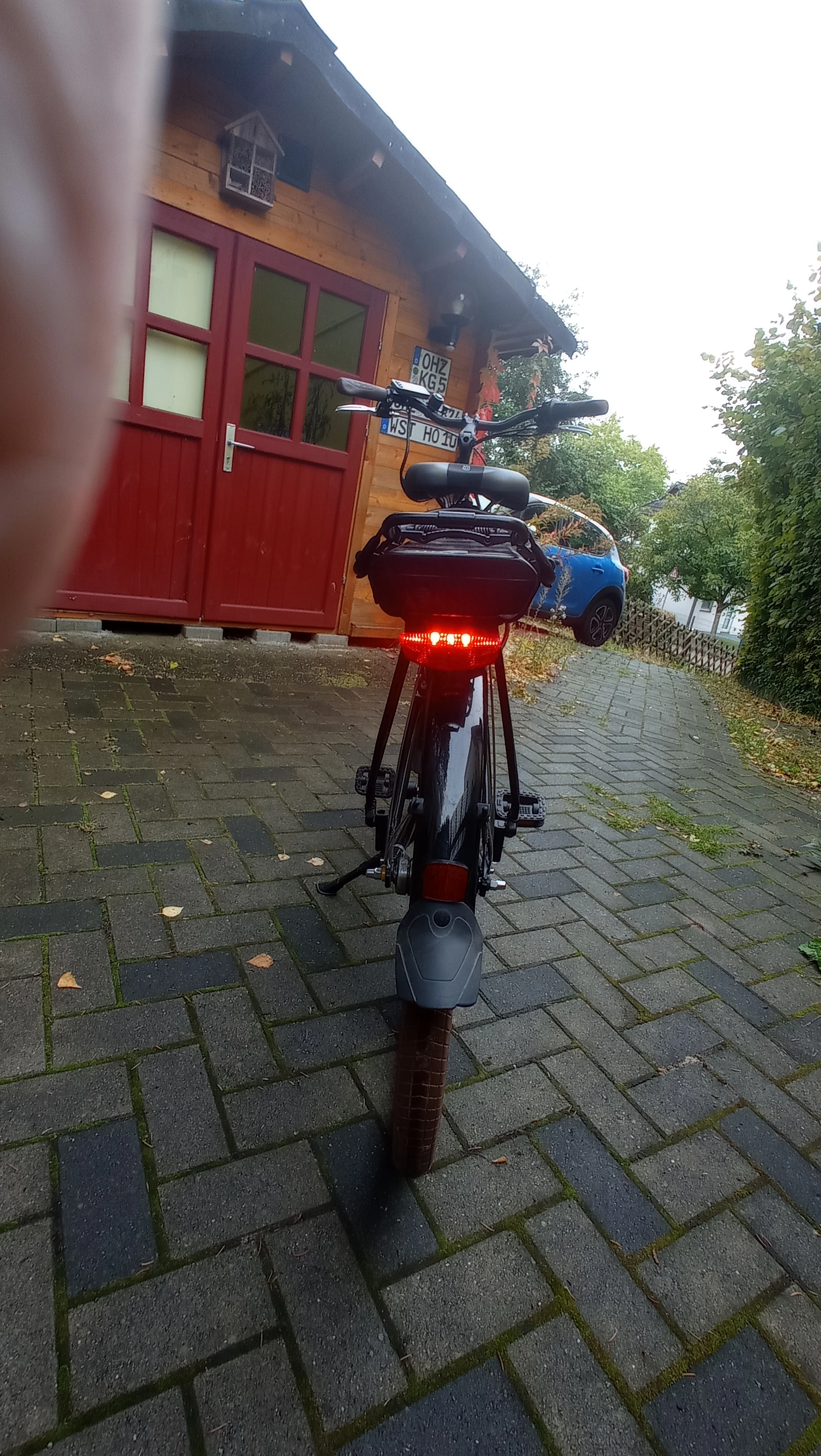 Rückansicht mit eingesch. Beleuchtung