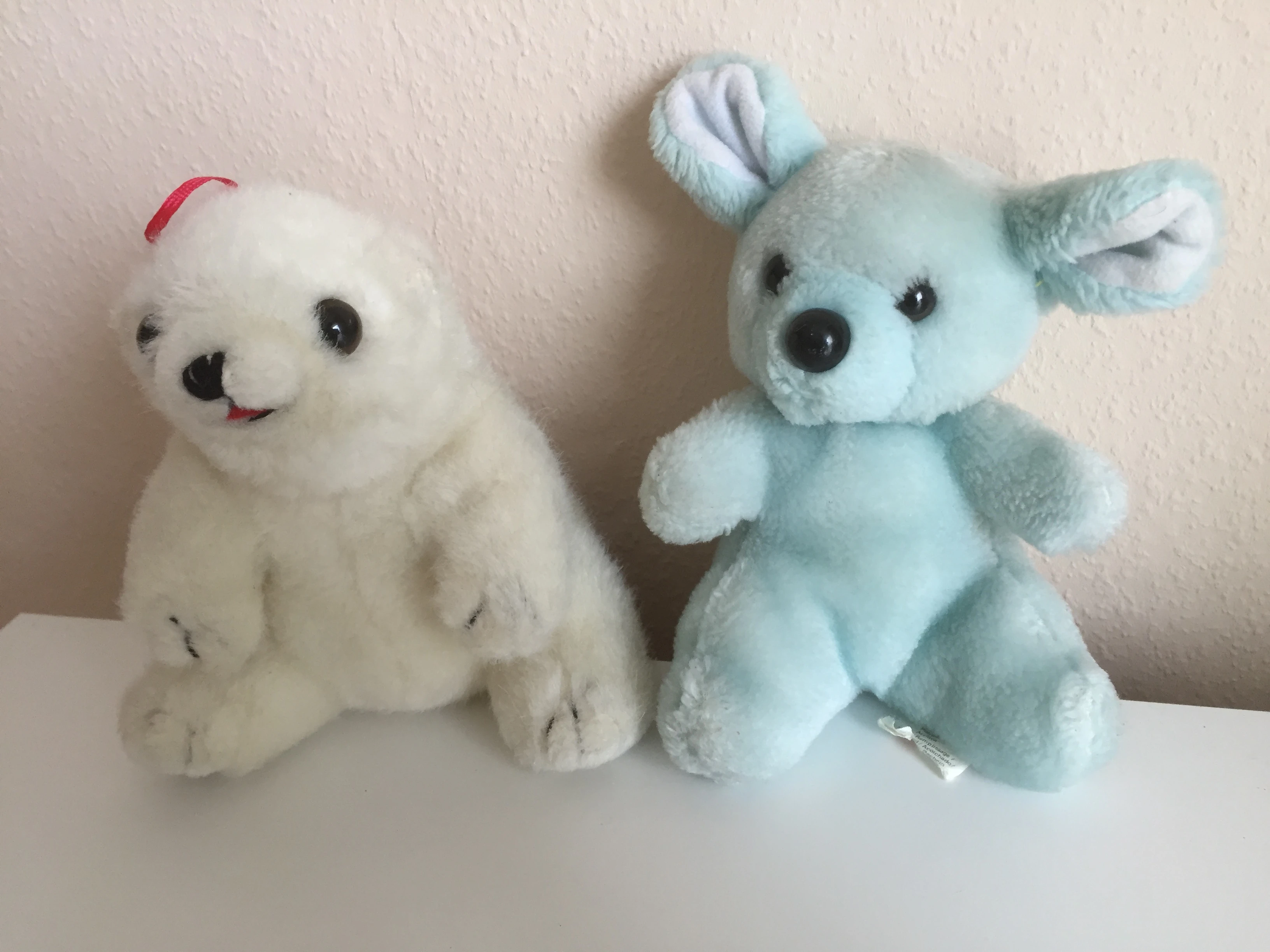 Eisbär und Teddy Stoff- / Kuscheltiere 