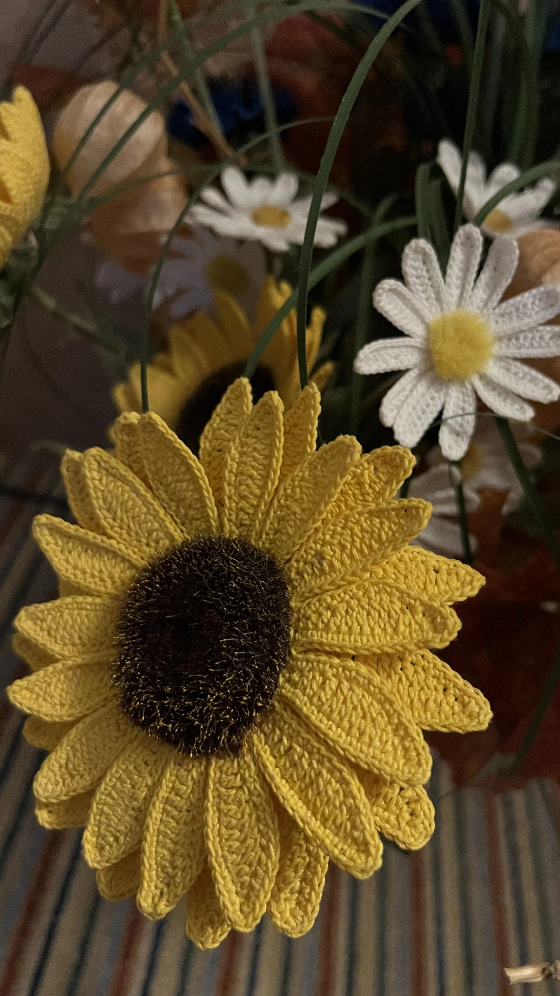 Detailansicht Sonnenblume