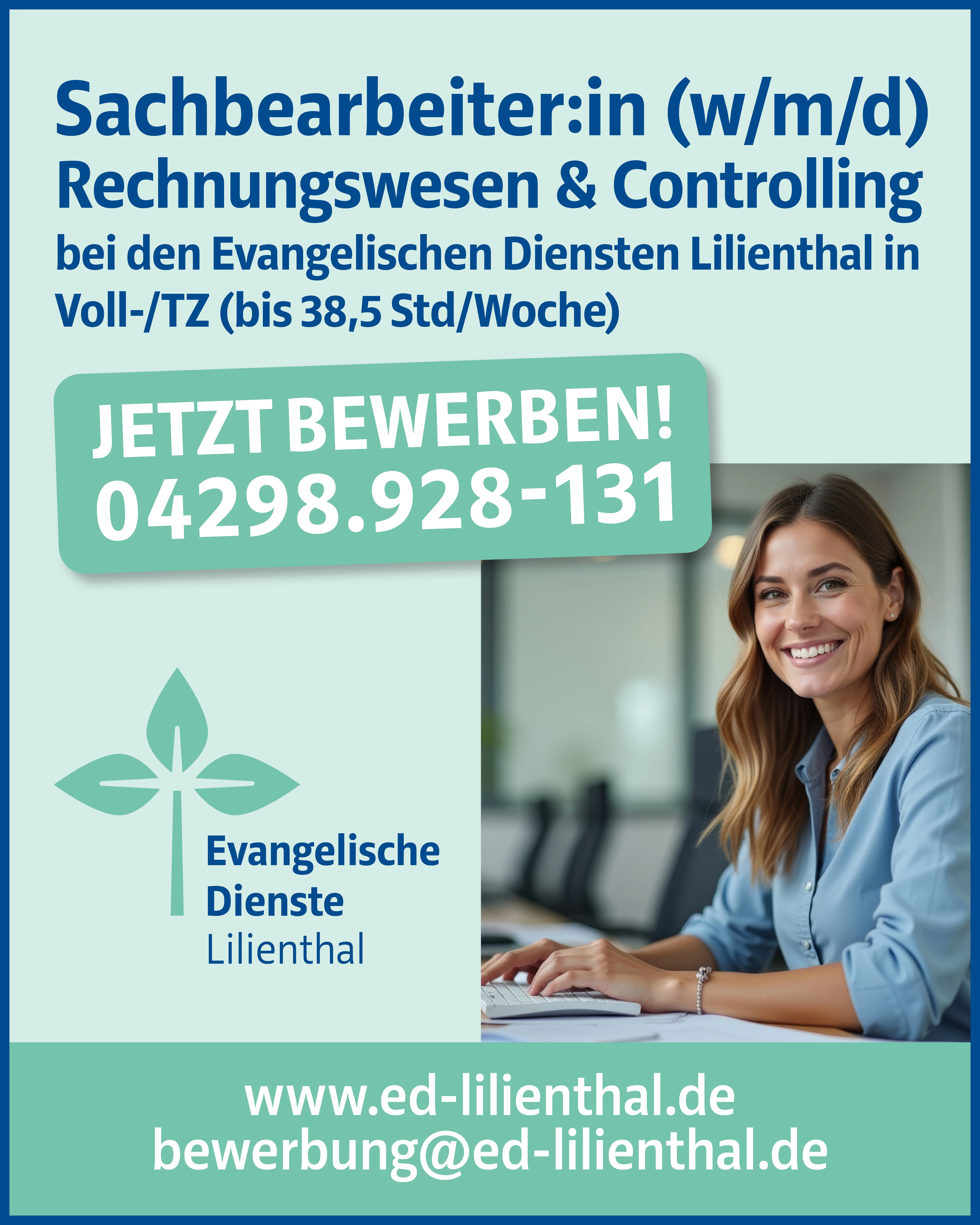 Sachbearbeiter:in (w/m/d) im Personal- sowie Rechnungswesen 