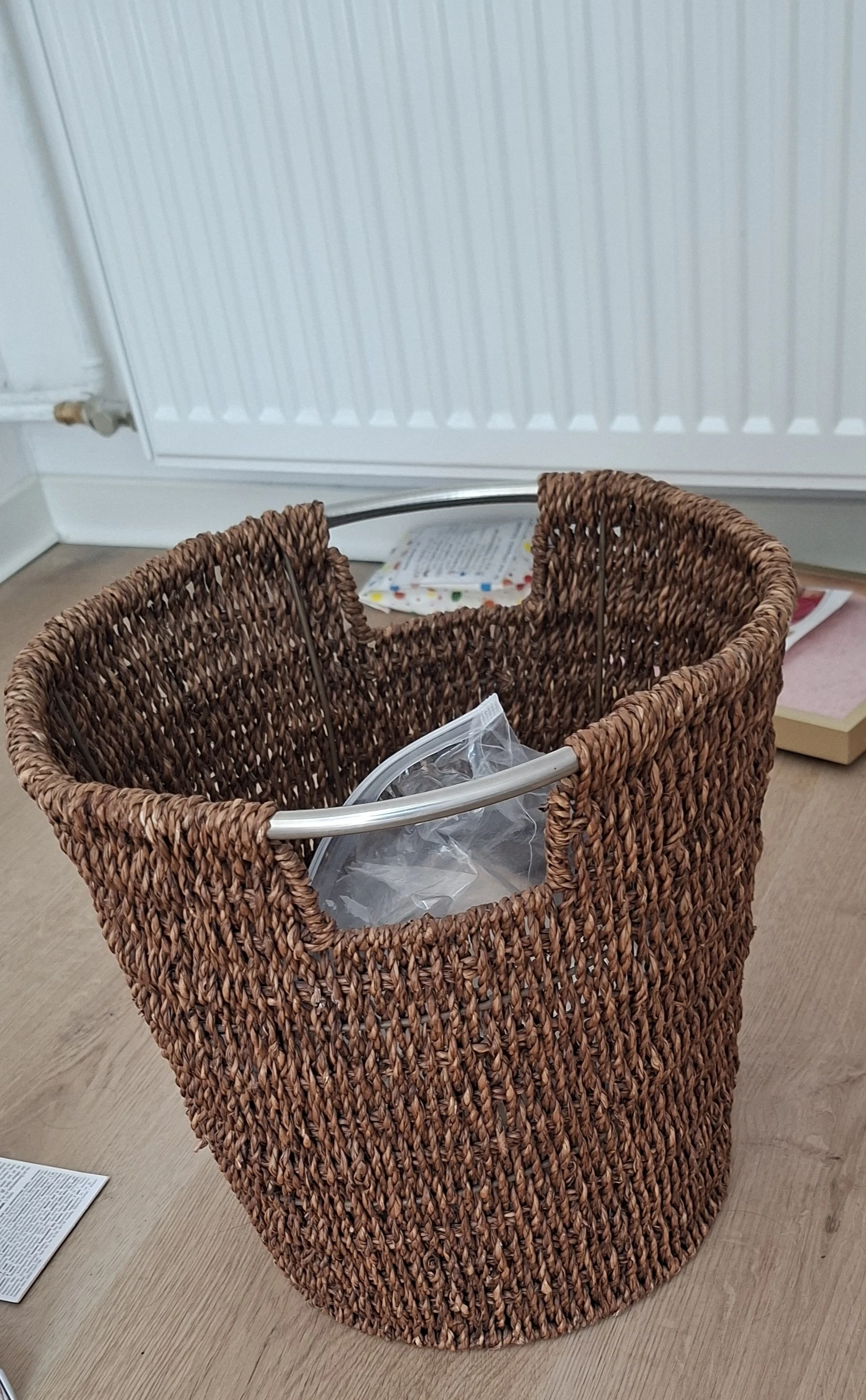 RATTAN style Papierkorb