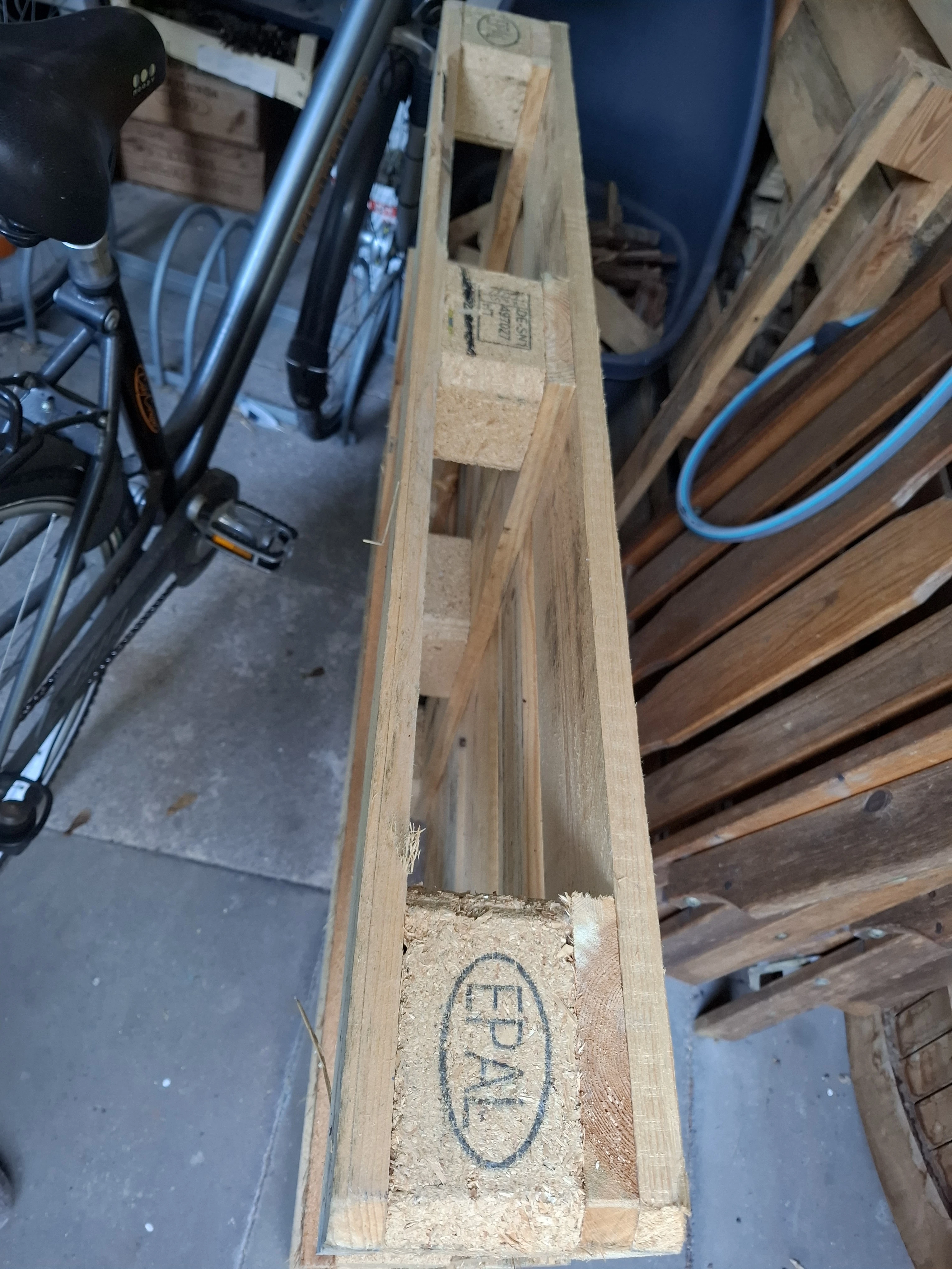 3 verschiedene (Euro)Paletten
