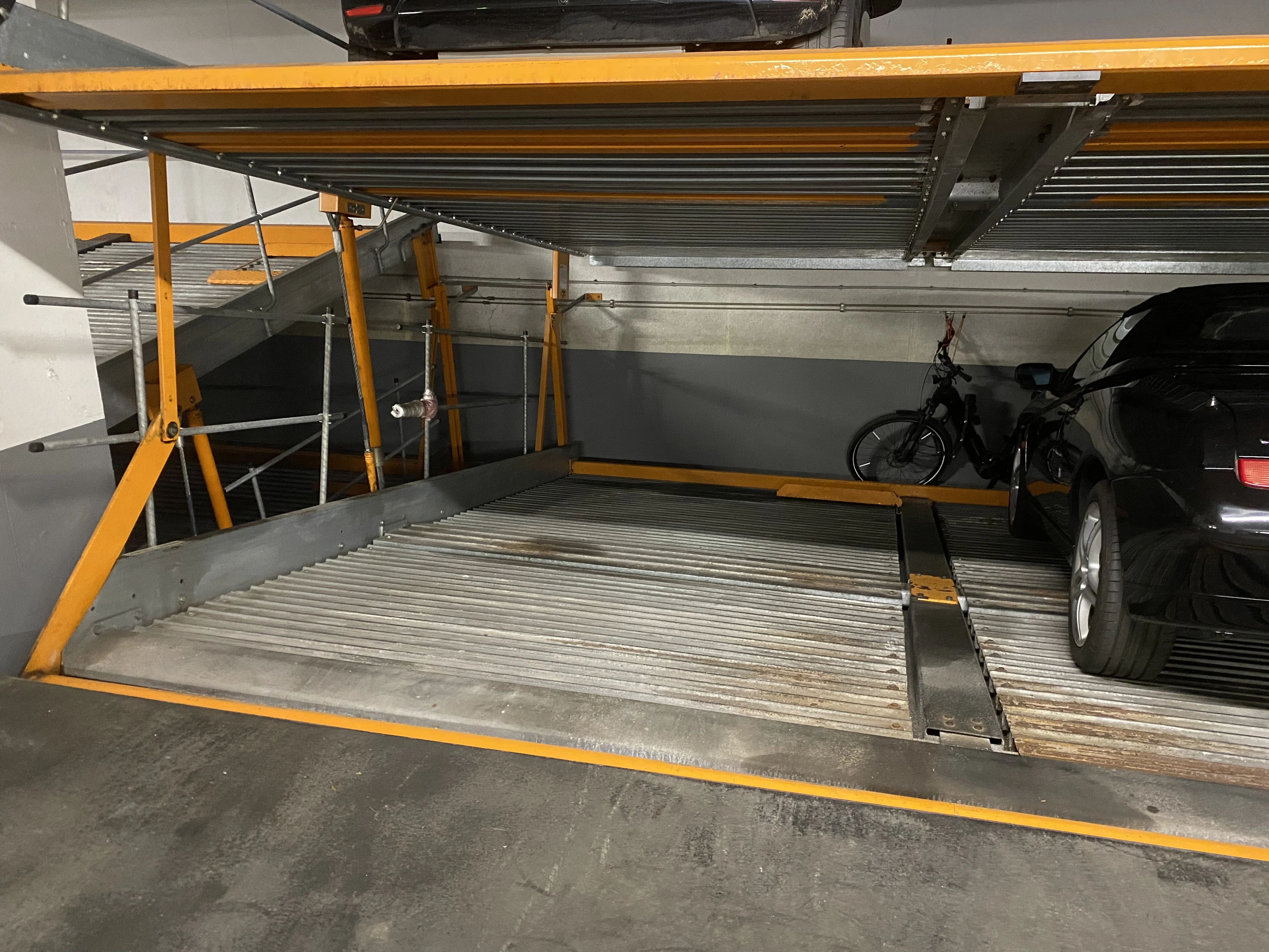Stapelparker unten 