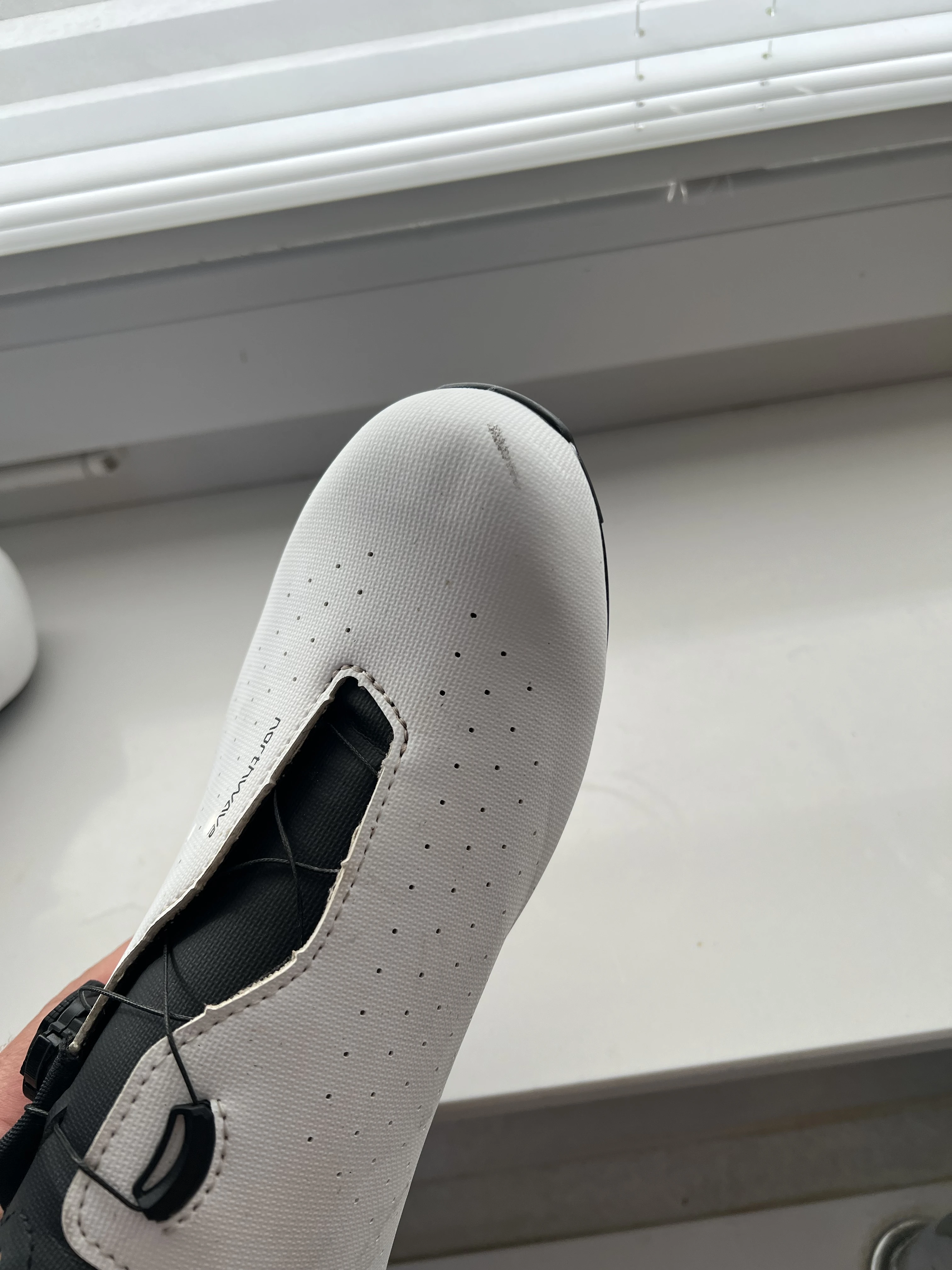 kleine Spur auf der Spitze