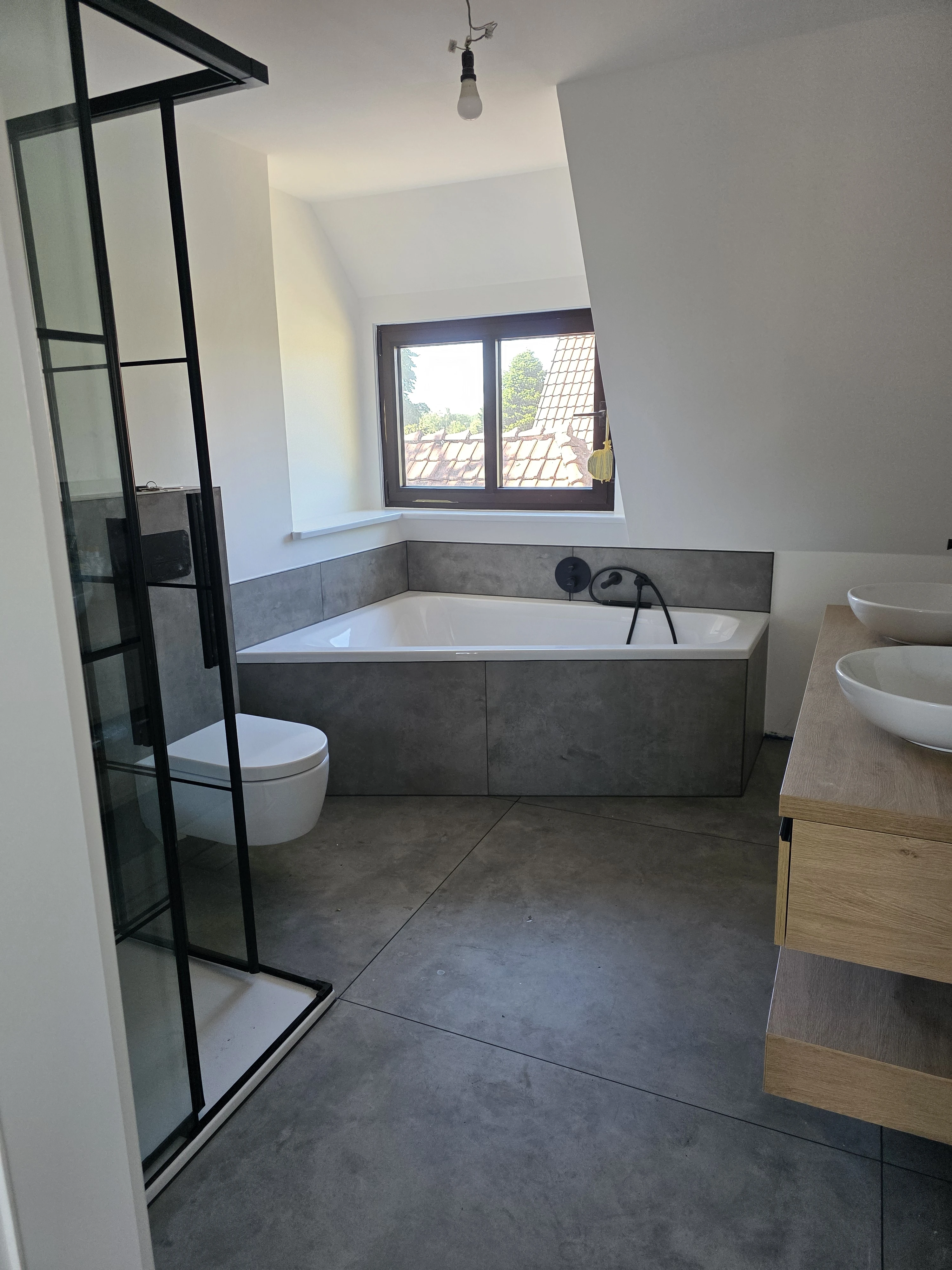 Badezimmerrenovierung