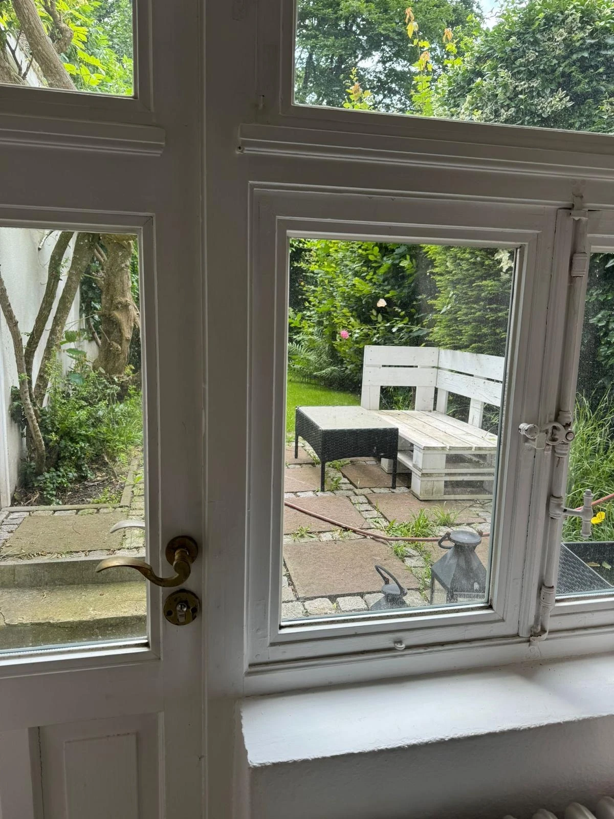 Tür zum Garten/Terasse