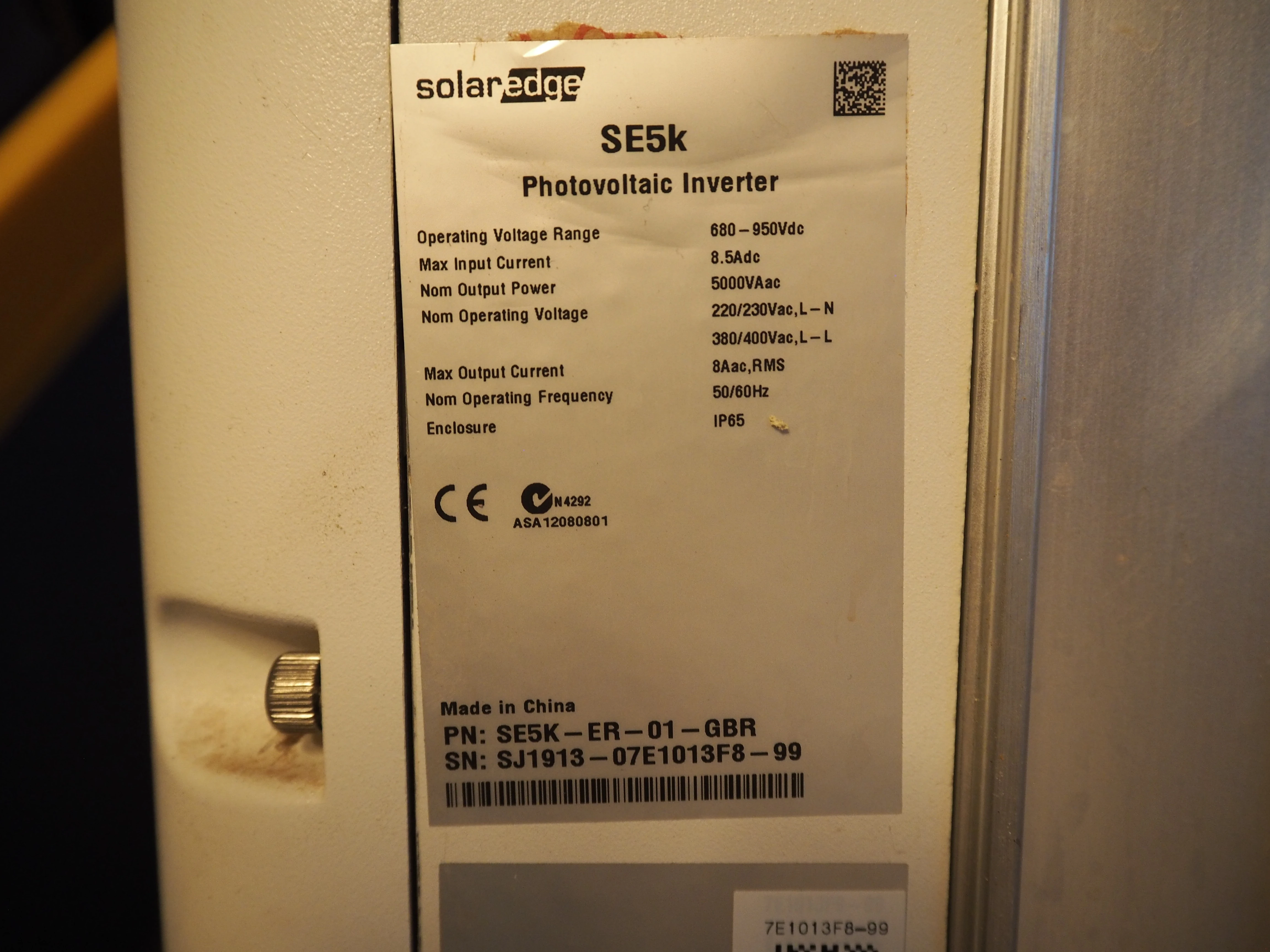 solaredge Wechselrichter SE5k
