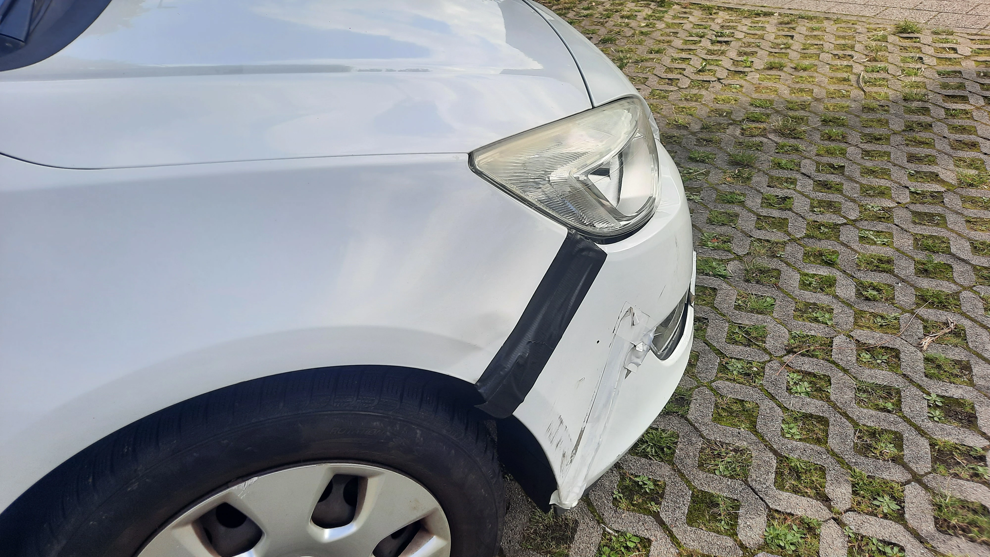 Vorne Rechts aunfallstelle