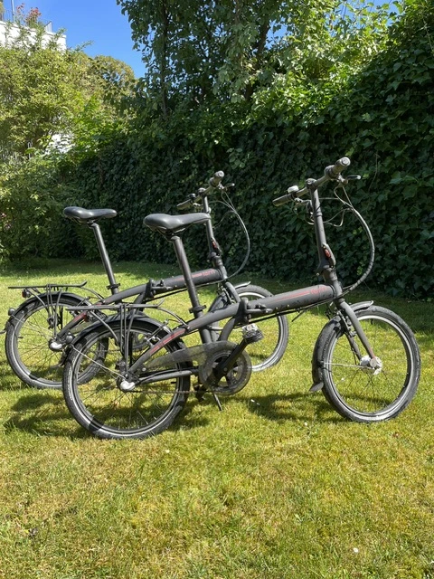 Falträder, Seitenansicht