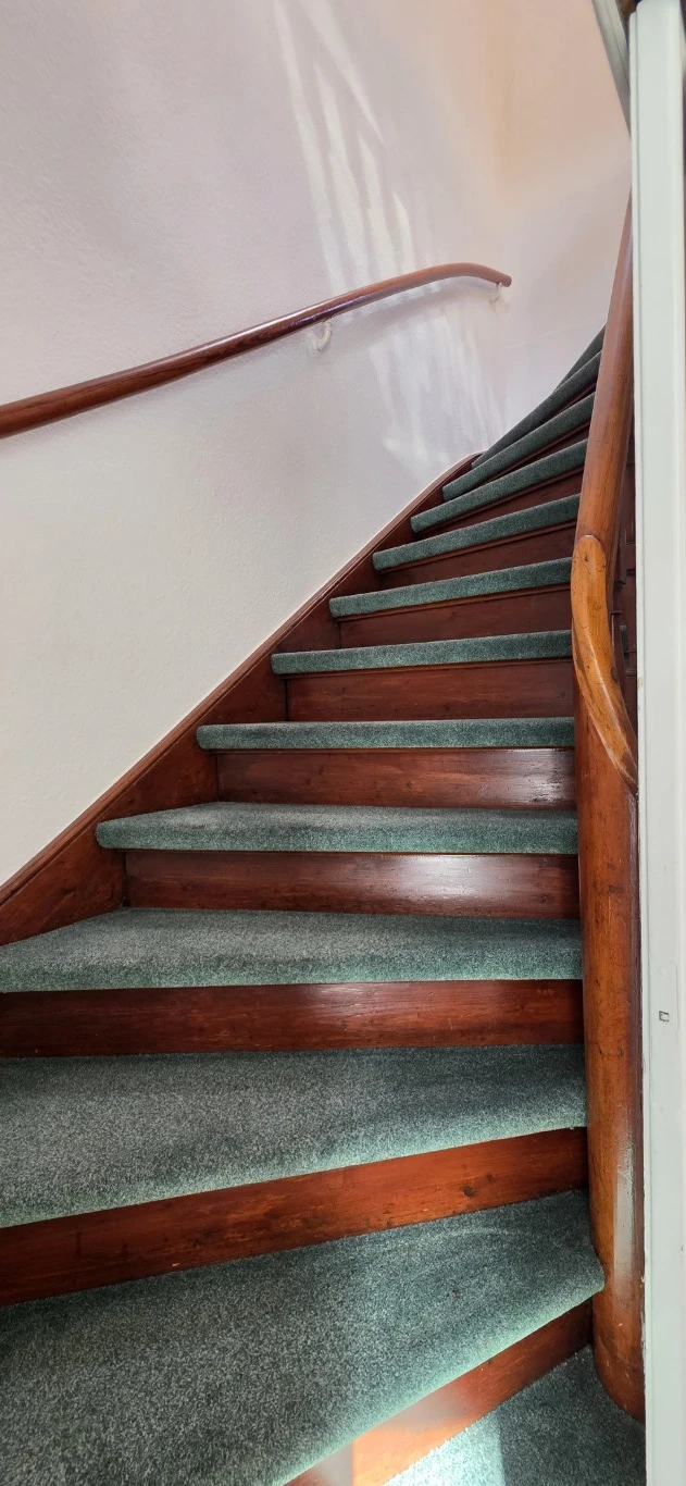 Treppe zum Atelier