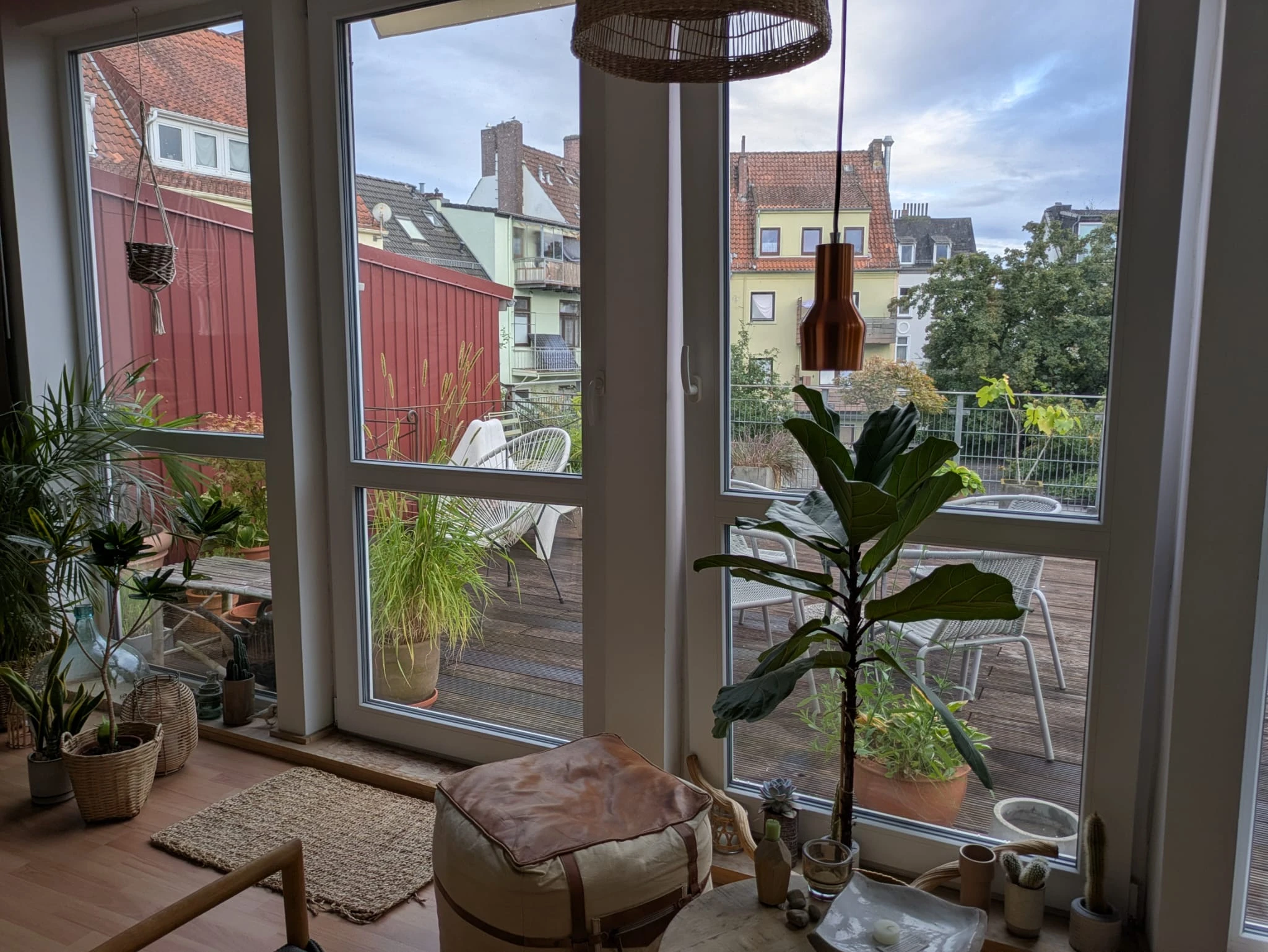 Wohnzimmer Terrasse 