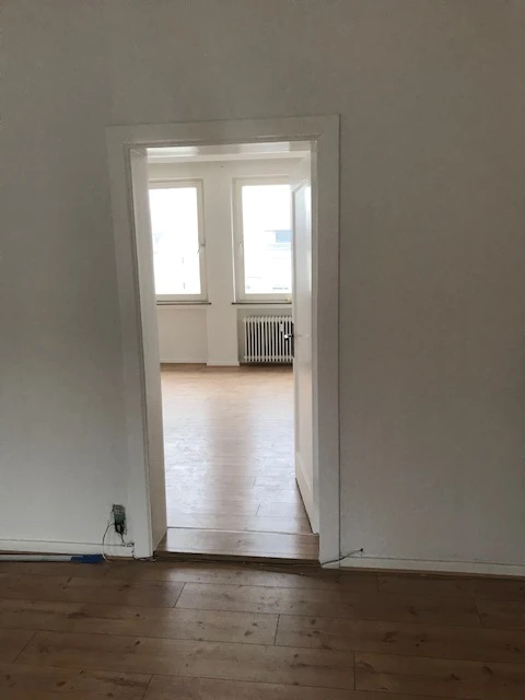 Blick ins Schlafzimmer