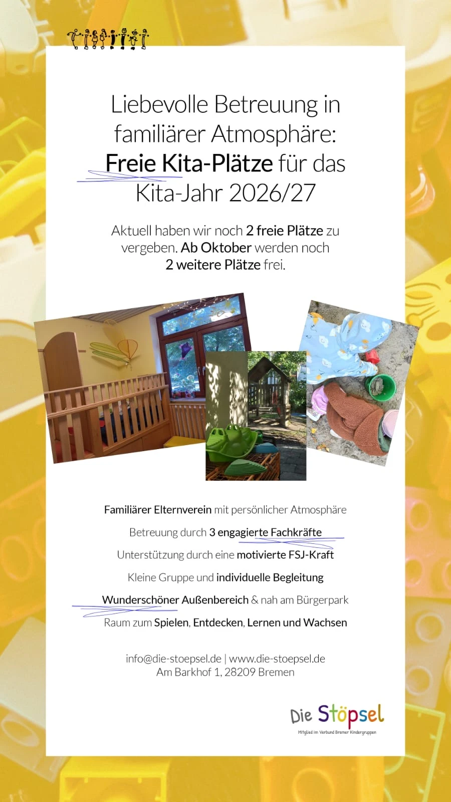 Flyer unserer Kita 