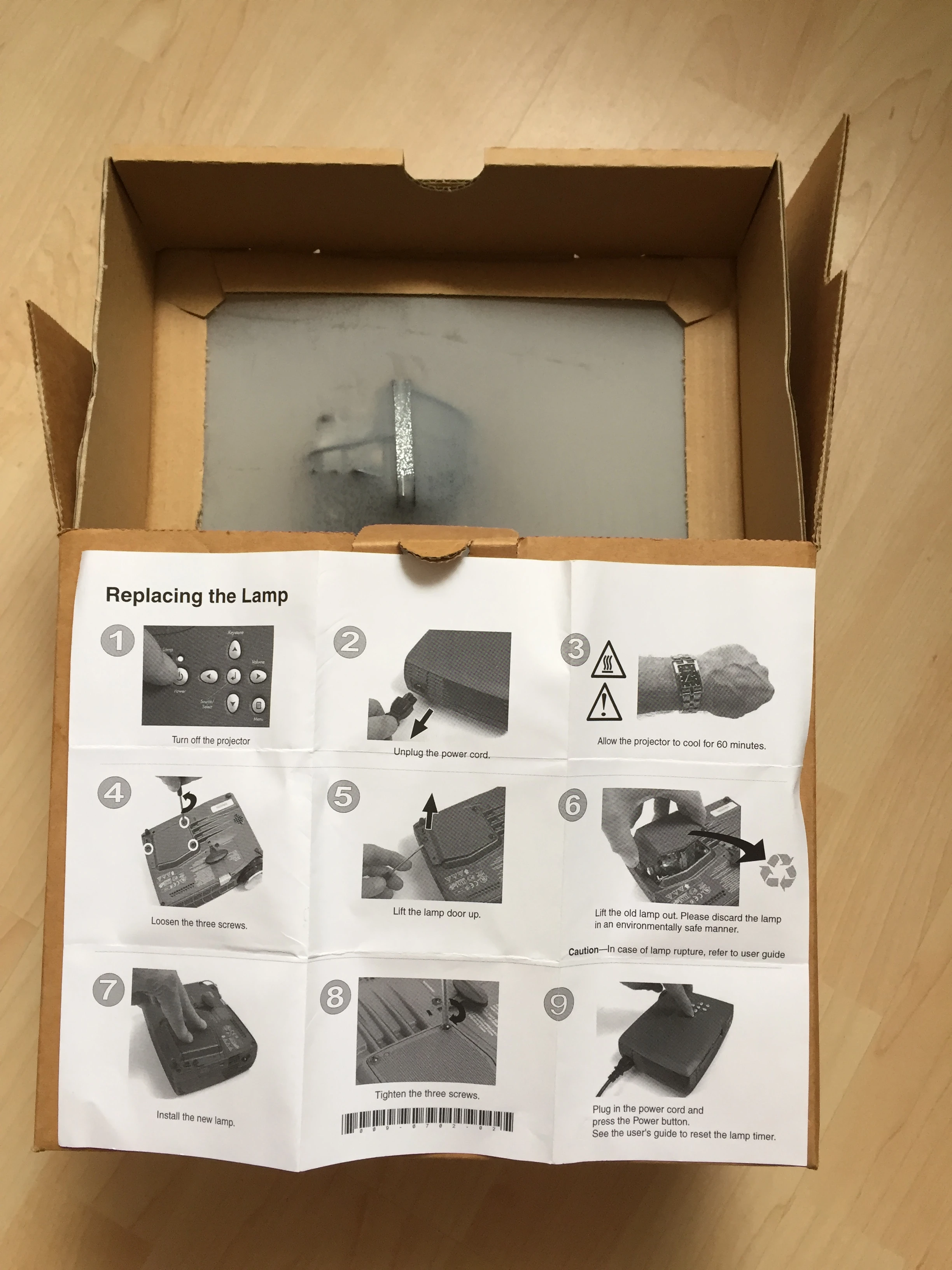 Original Beamerlampe für Fujitsu XP60 / XP70 