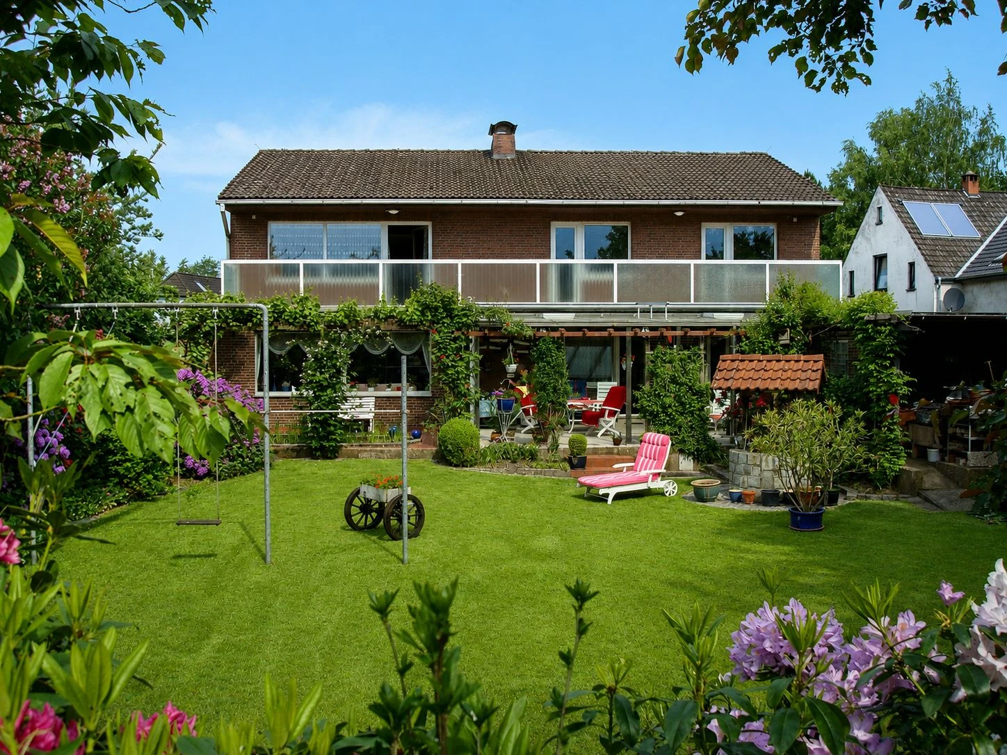 Gartenansicht hinten