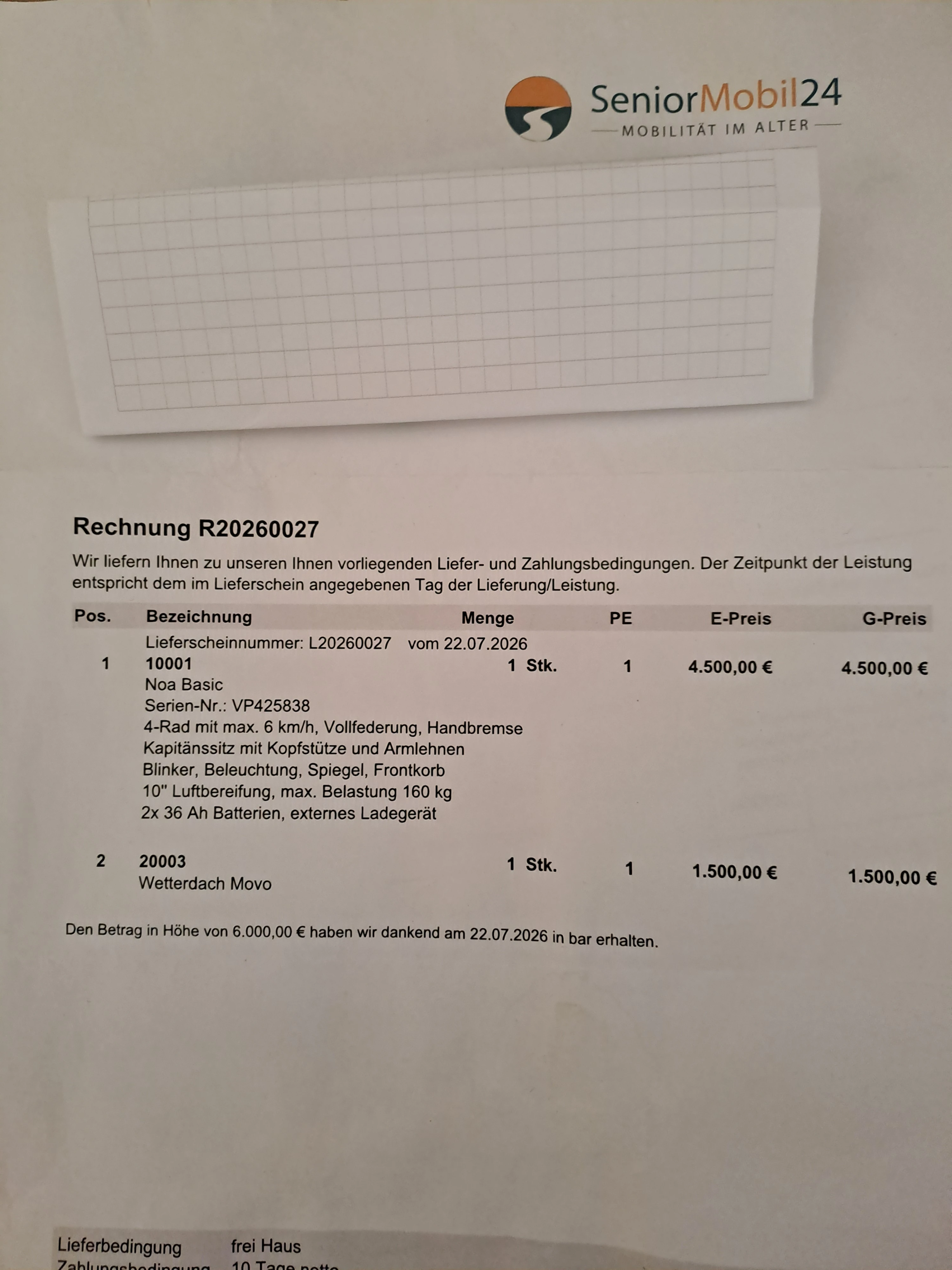 Rechnung