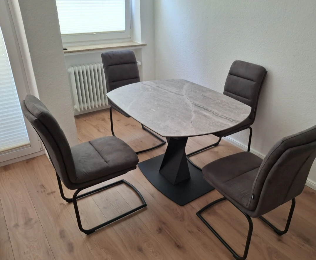 Esstisch + 4 Stühle