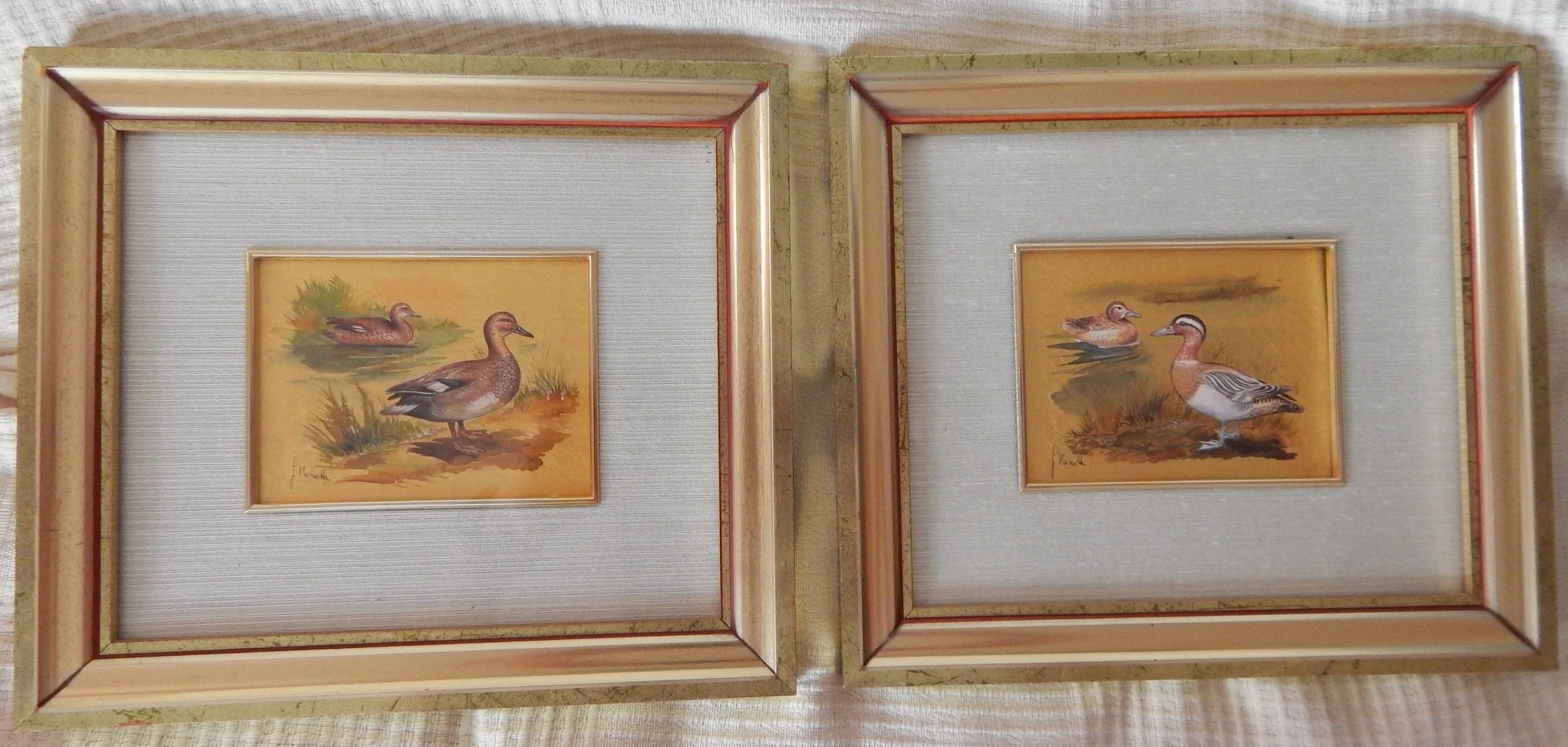 Kunstlithografie auf echter Goldfolie