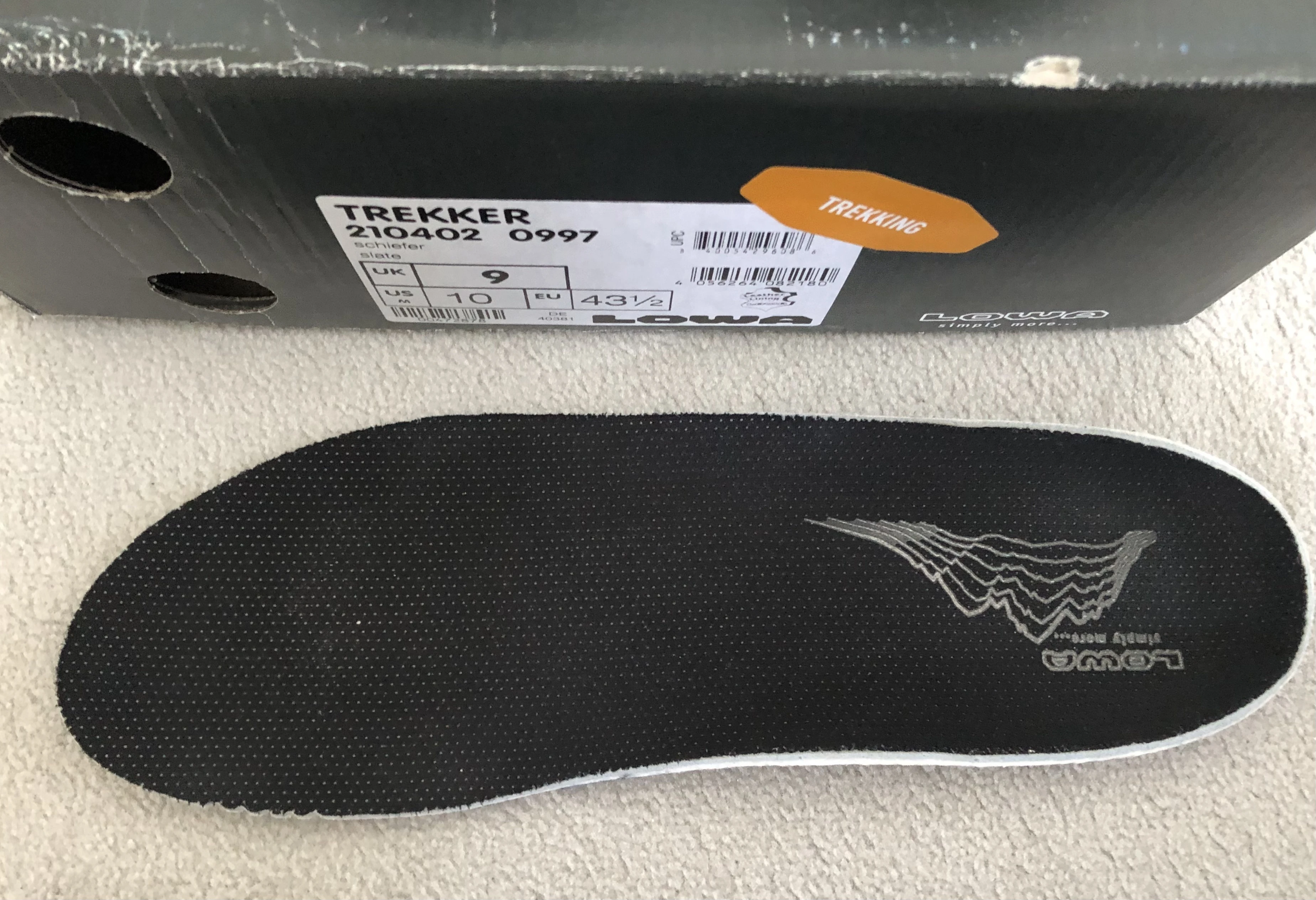 Lowa Wanderstiefel Einlegesohle