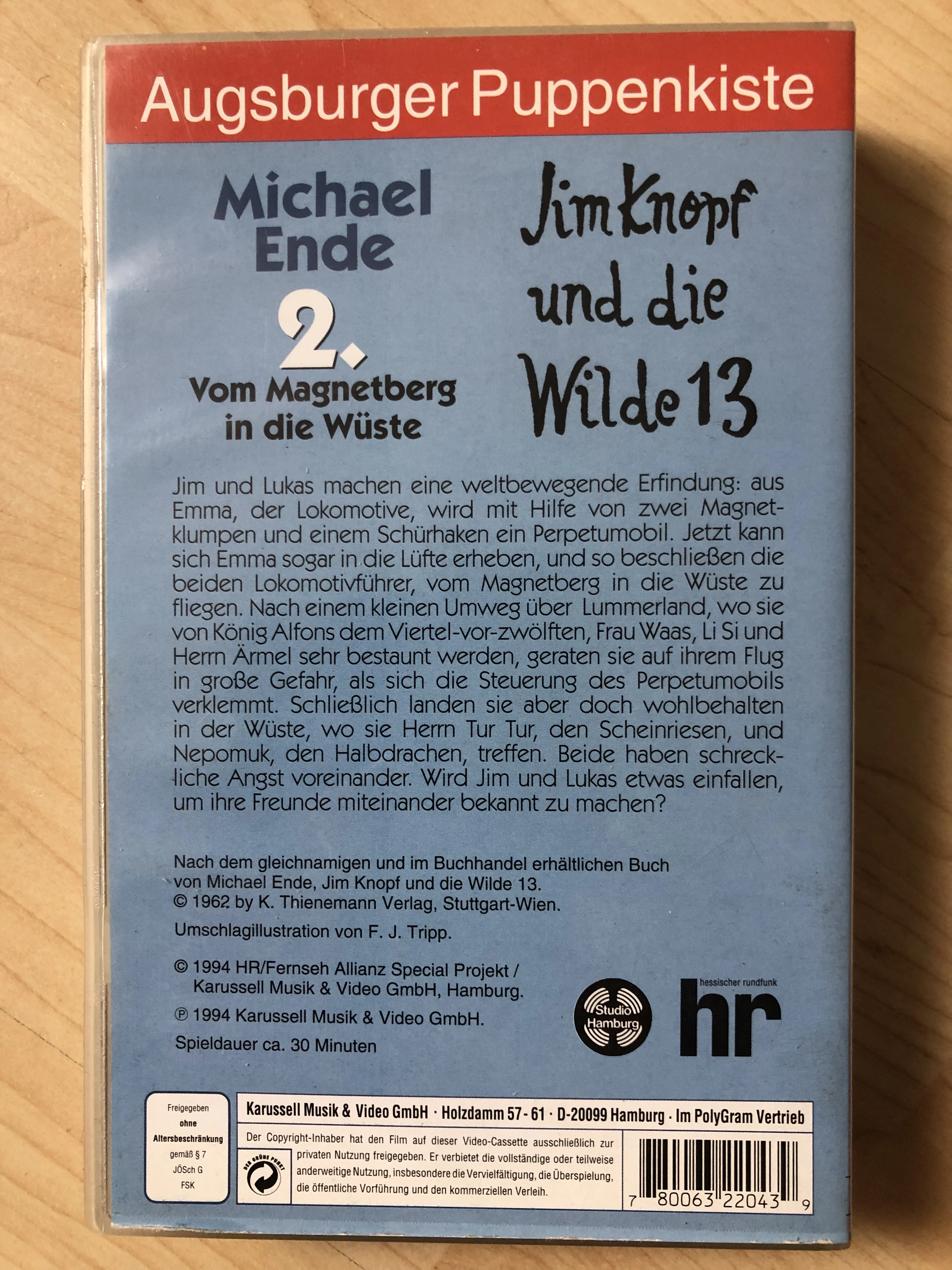 Jim Knopf und die Wilde 13 -VHS-