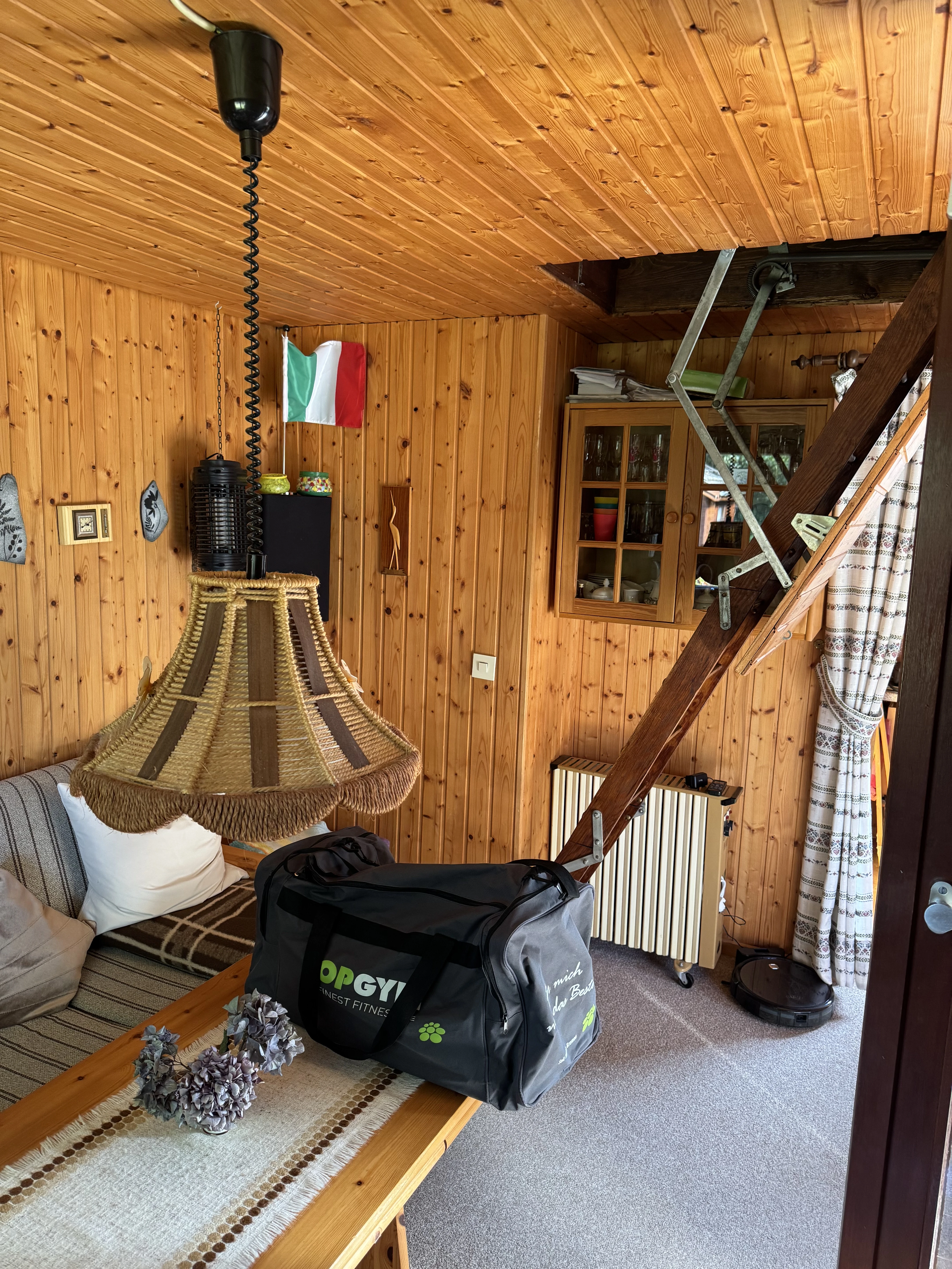 Wohnzimmer Aufgang nach oben