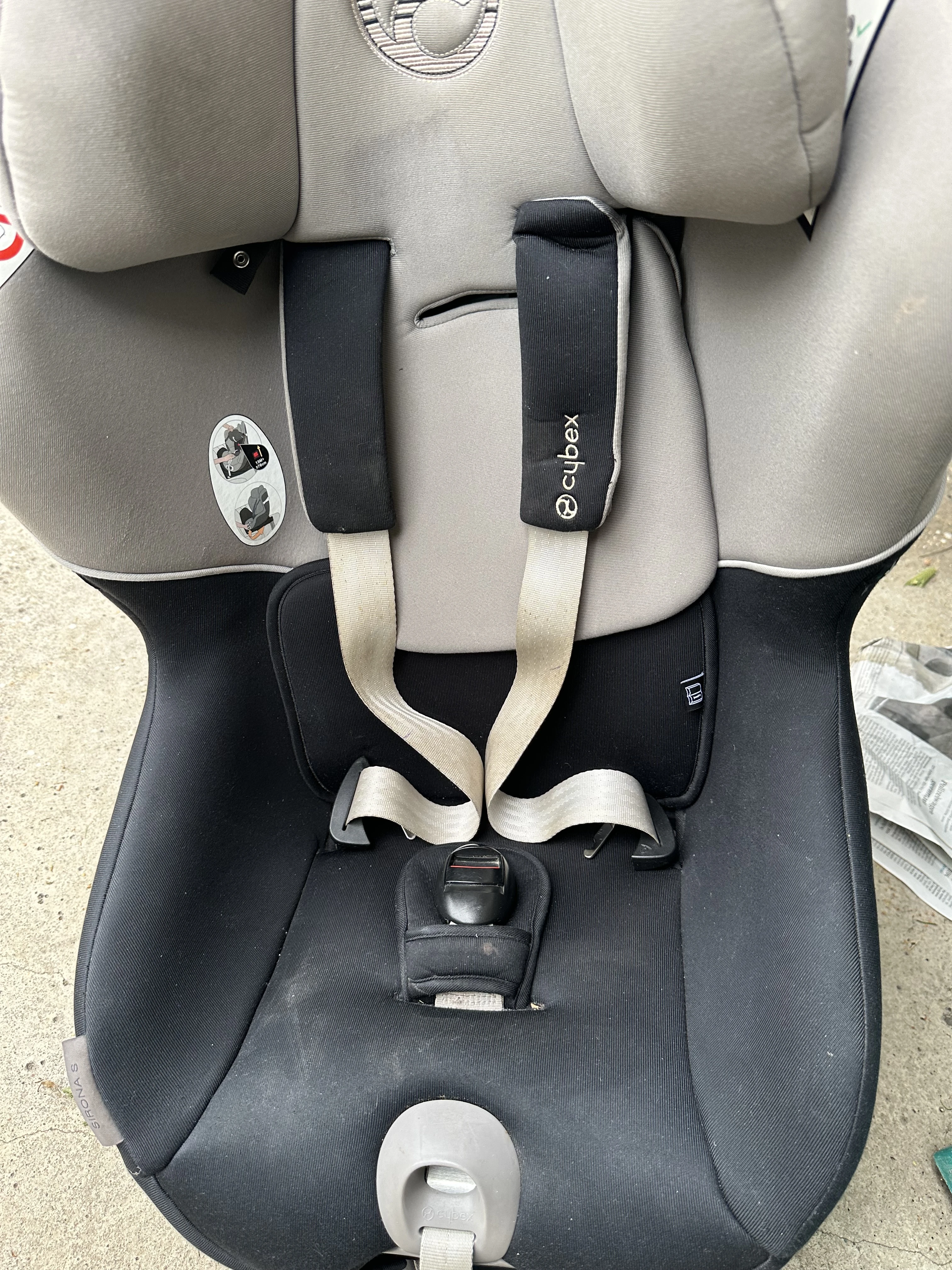 Cybex Kindersitz Babyschale Grau Schwarz