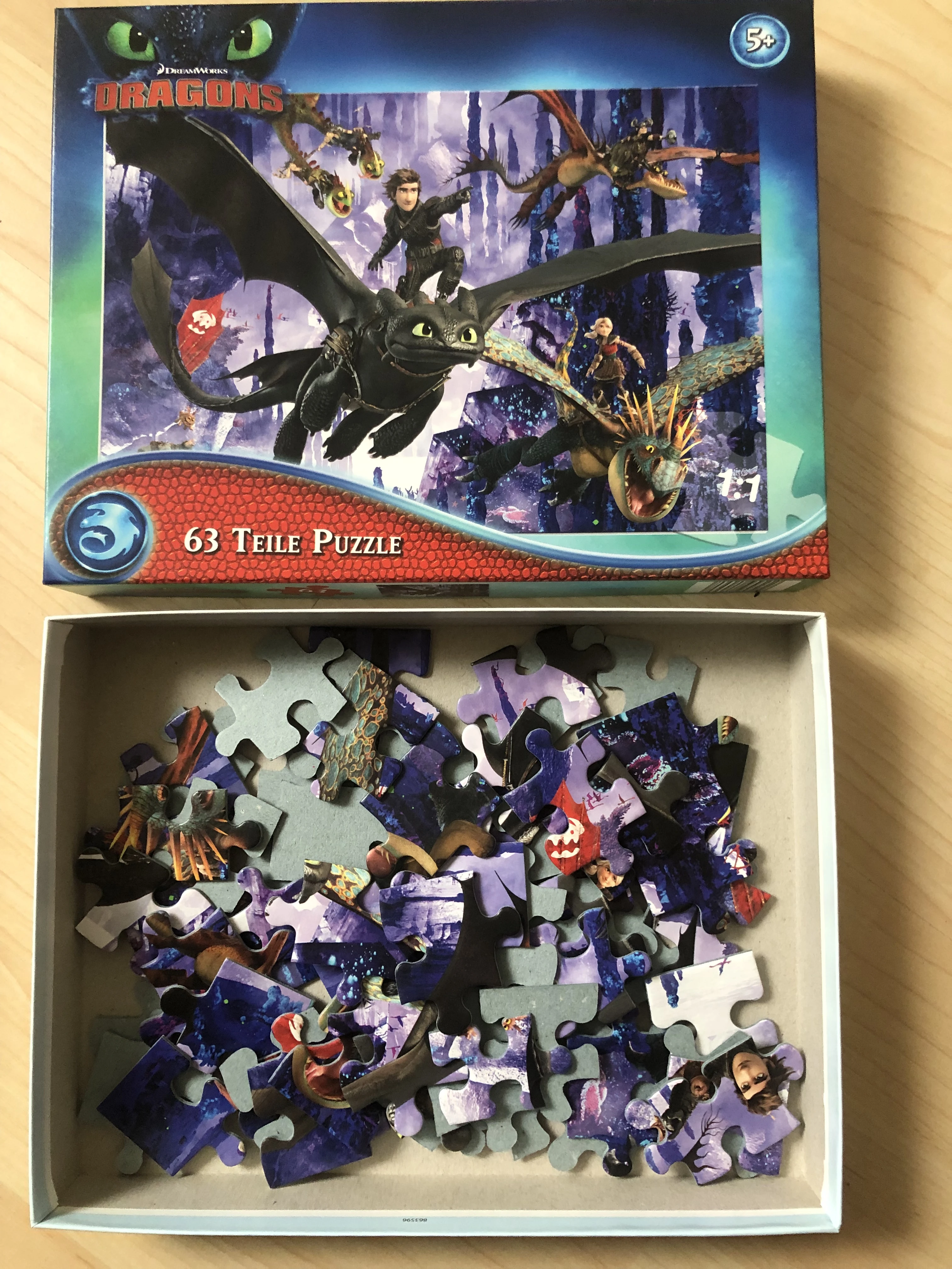 Dragon Kinder-Puzzle 