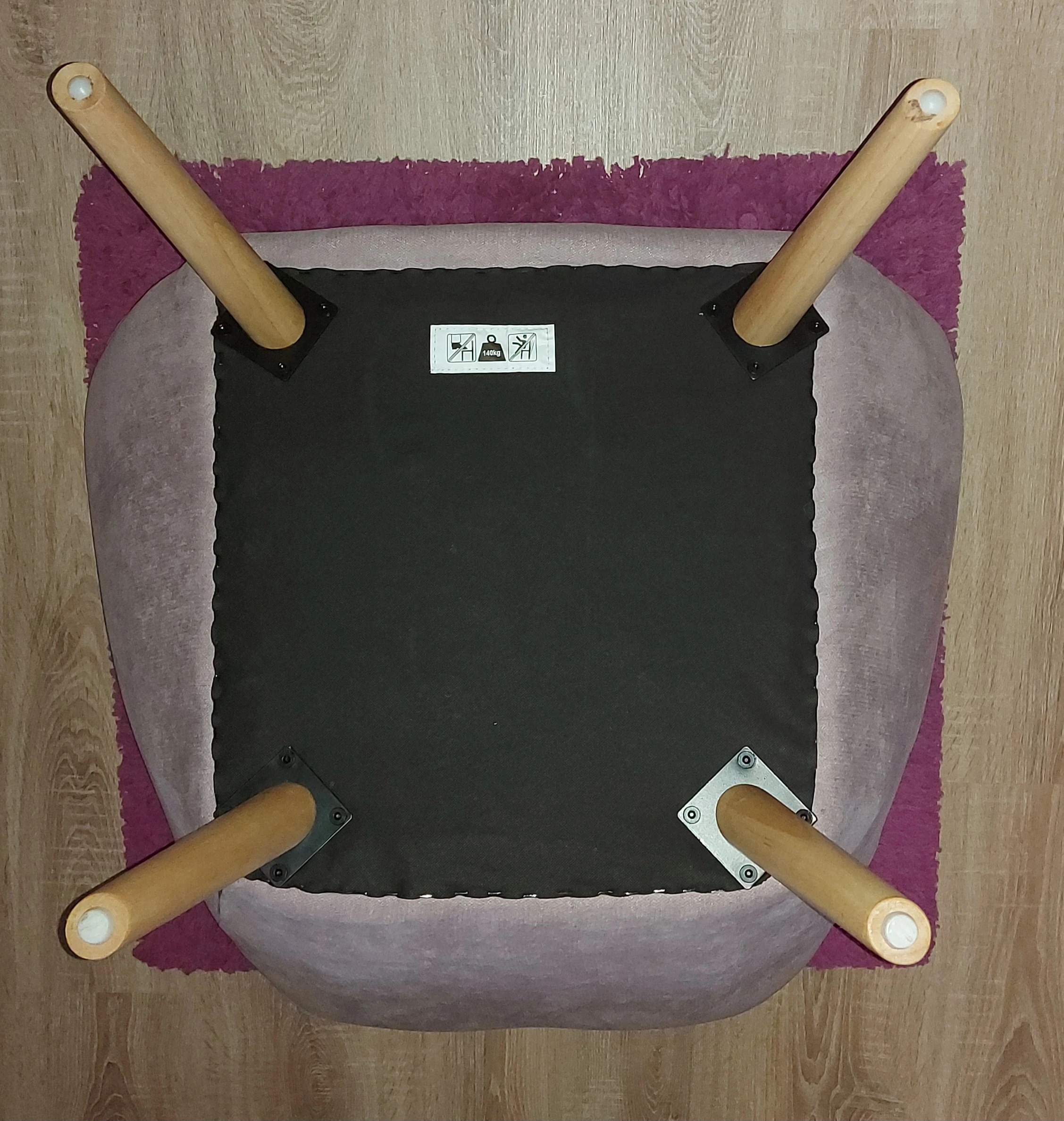 Sessel von unten