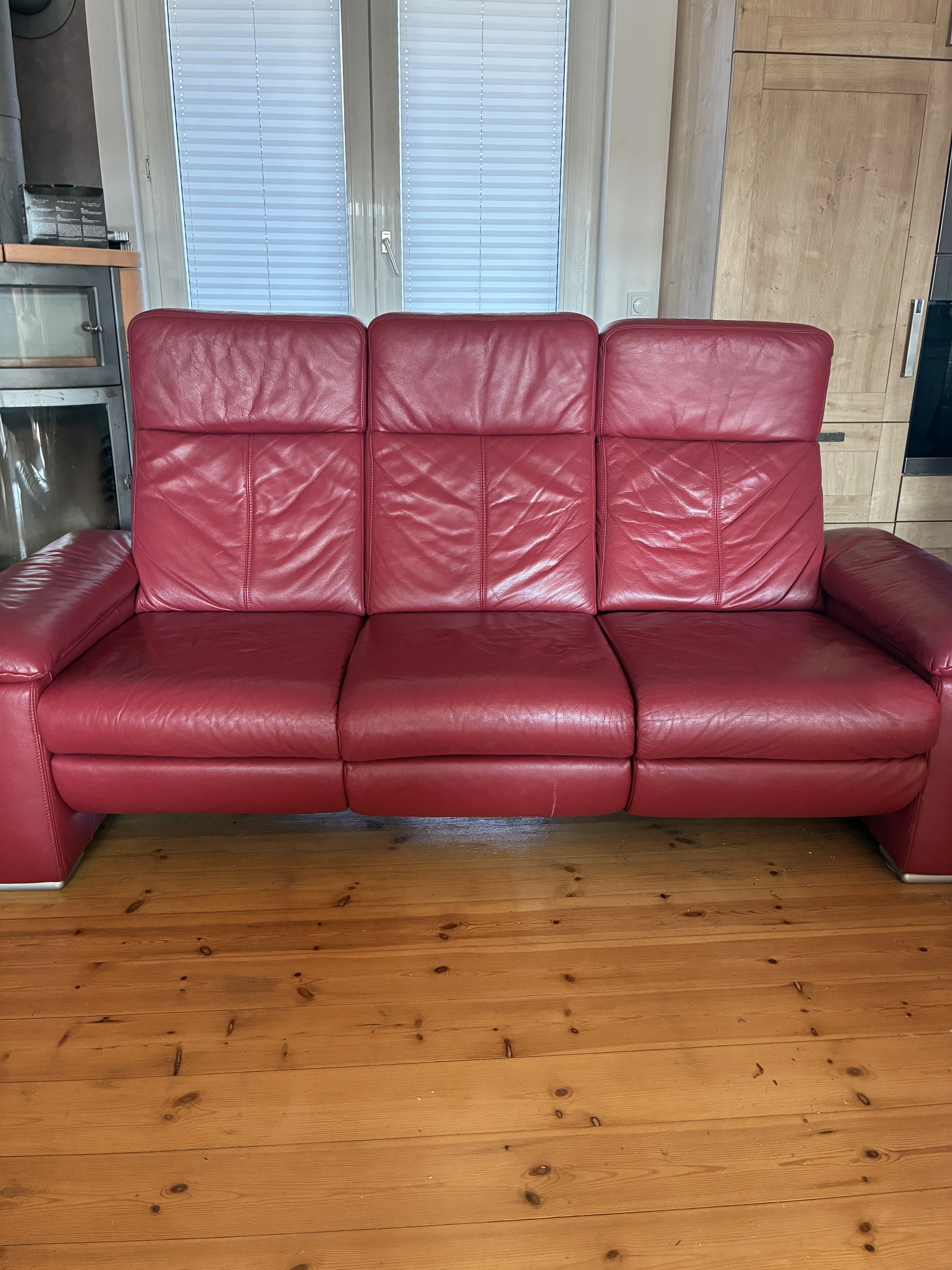 Ledersofa 