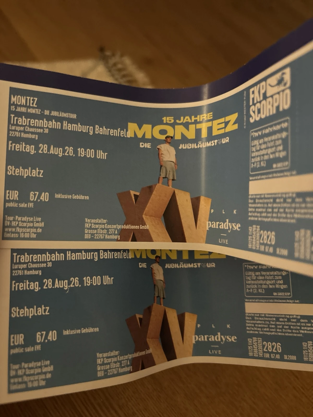 2x Montez, Normalpreis 135€