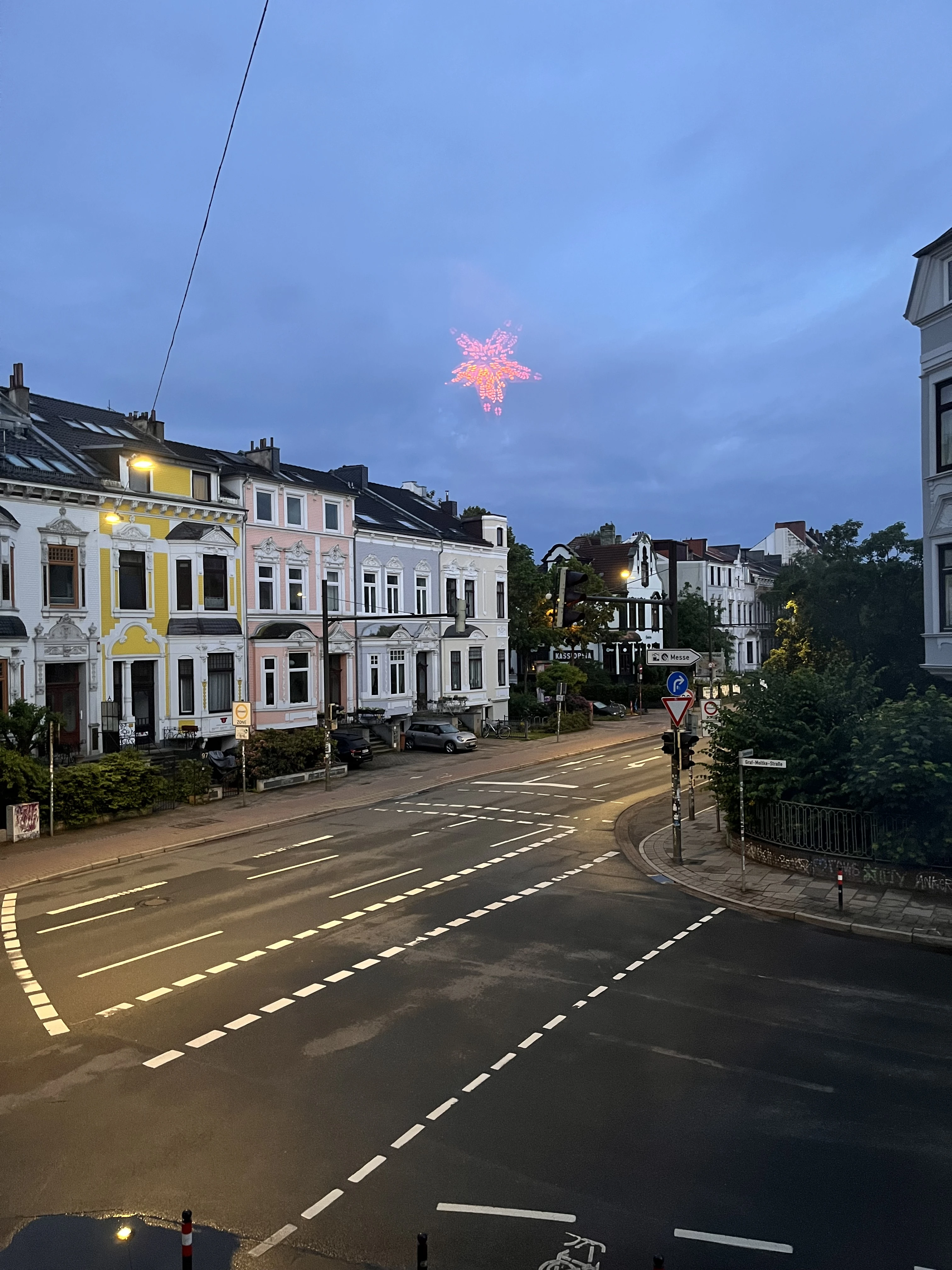 Blick auf dem Fenster