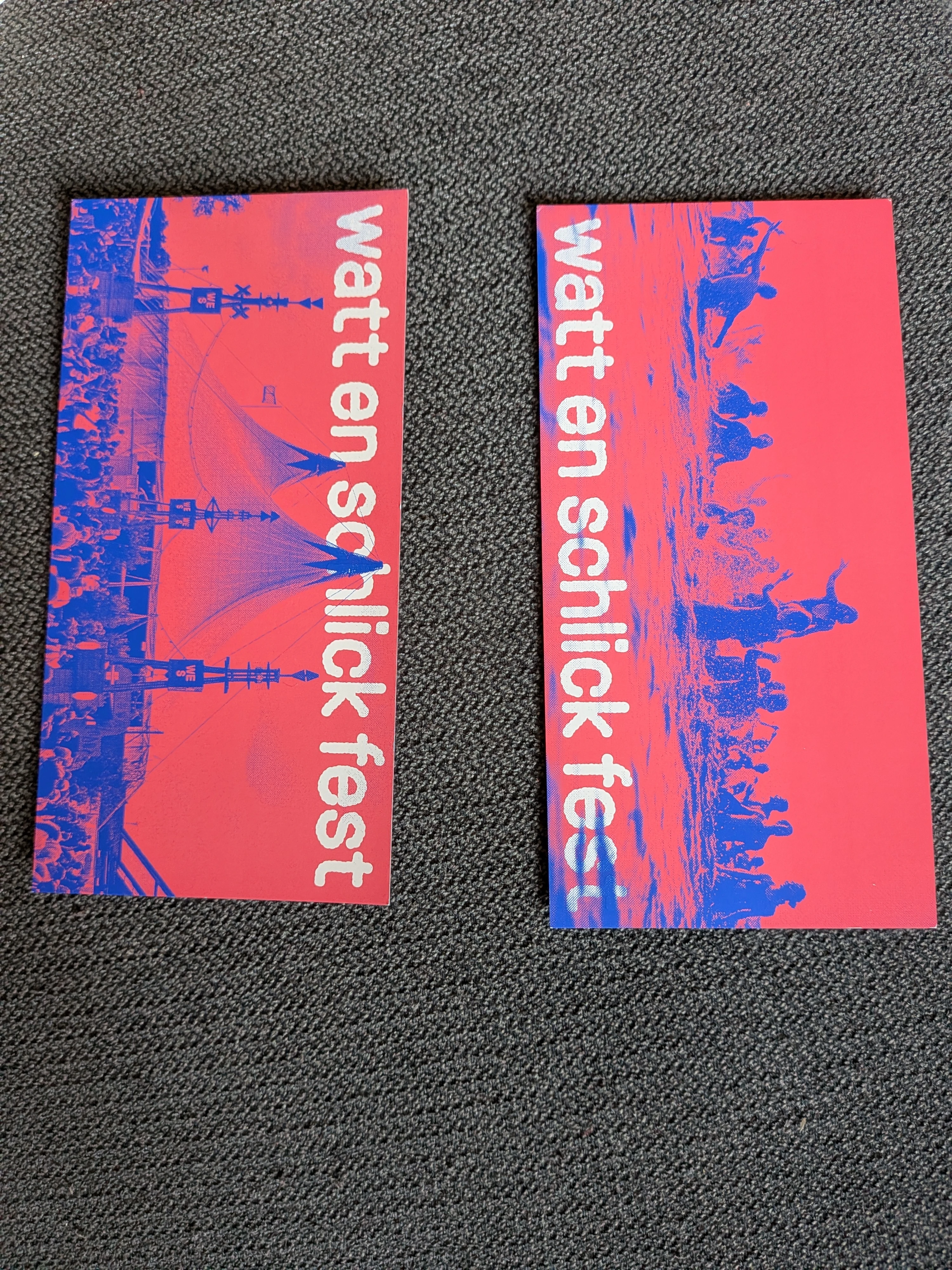 Tickets von vorne