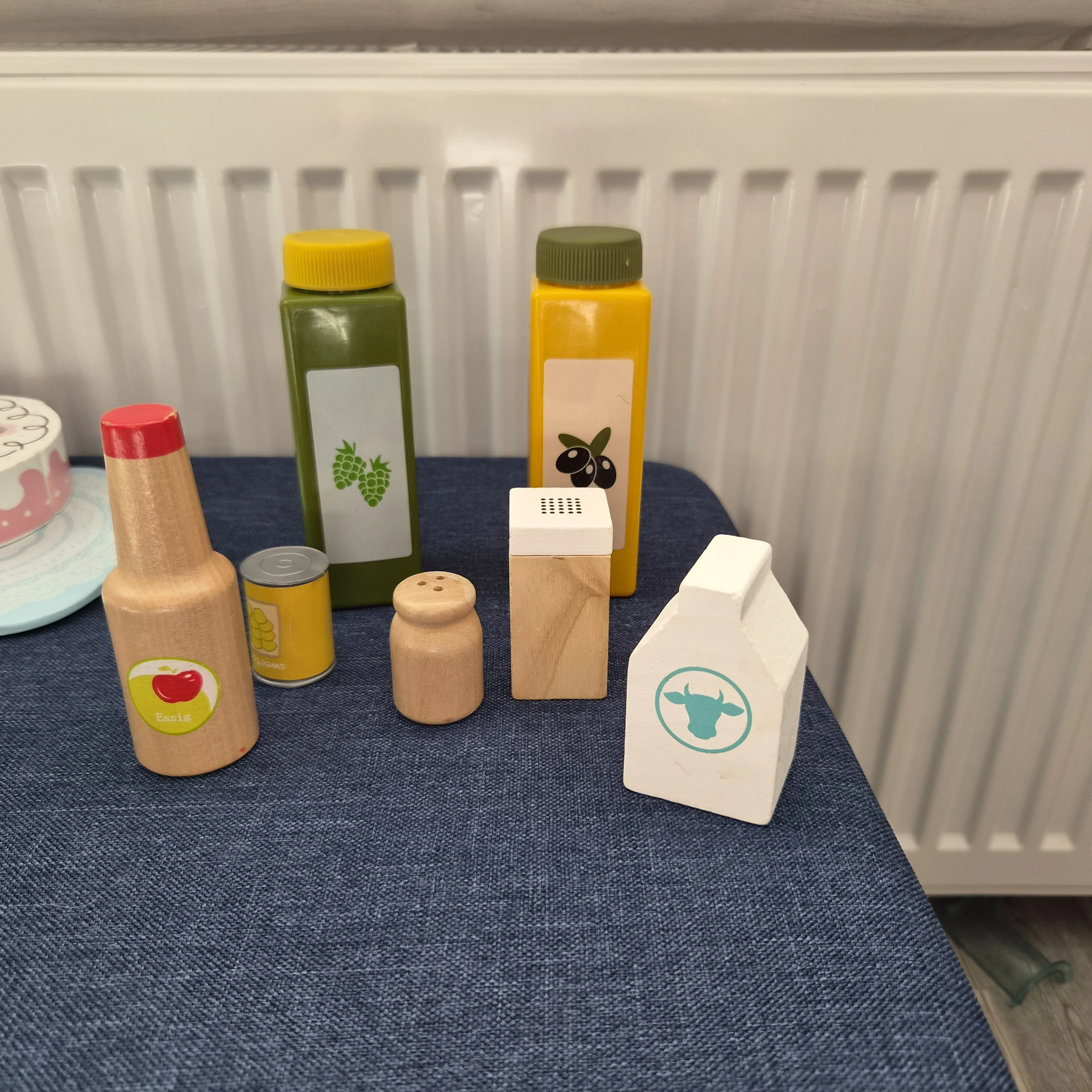 Holz und Plastik 